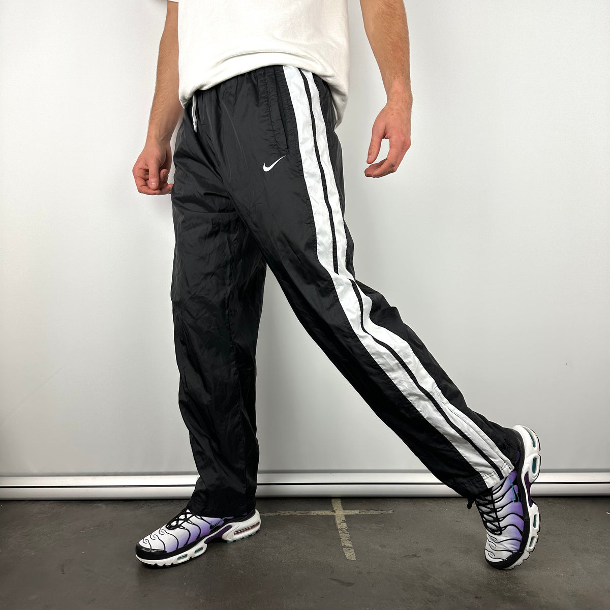 nike night pant black