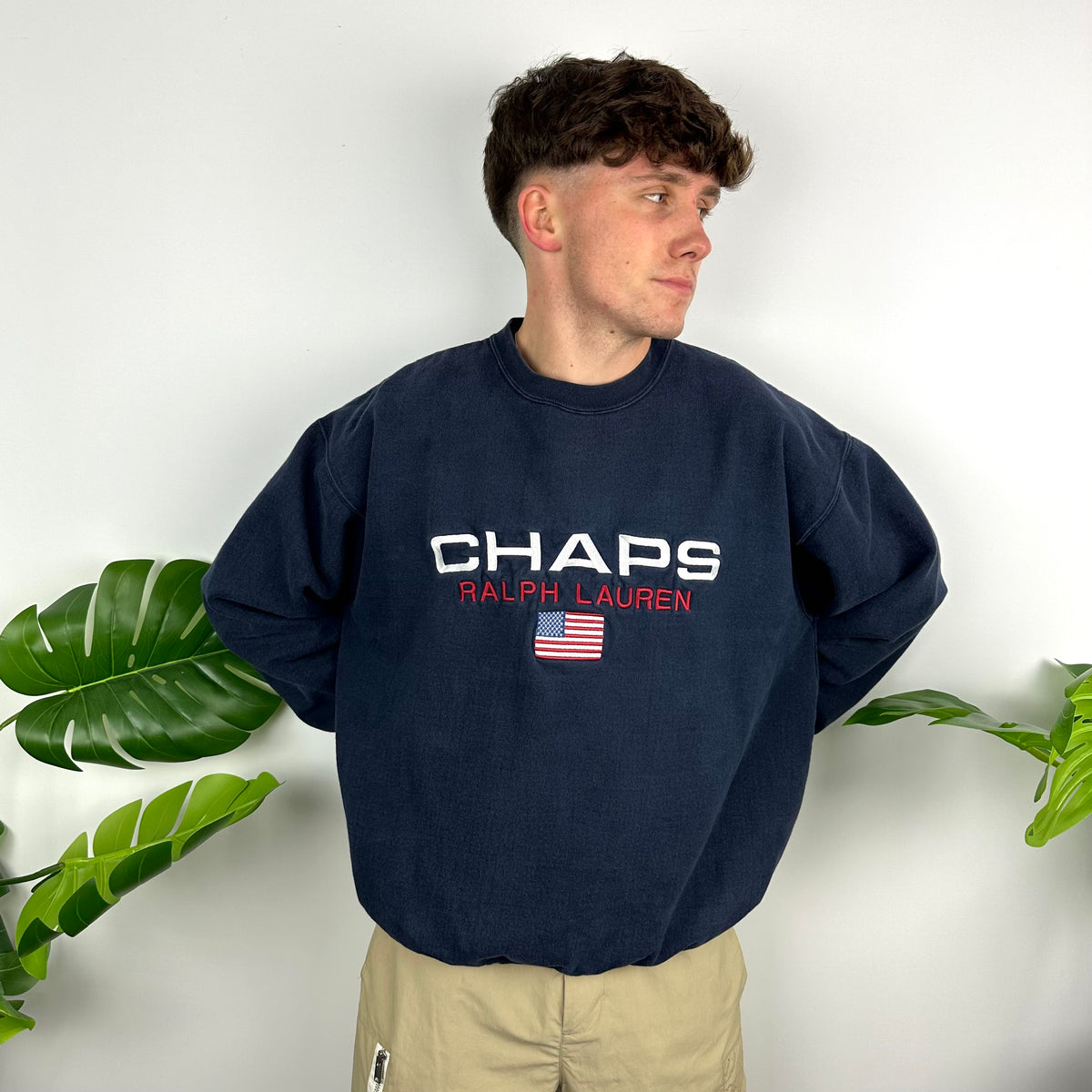 Chaps ralph lauren sweatshirt online