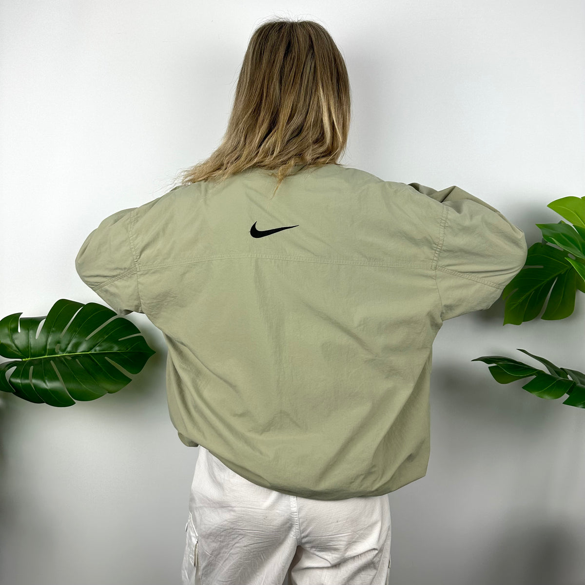 Khaki green nike jacket best sale