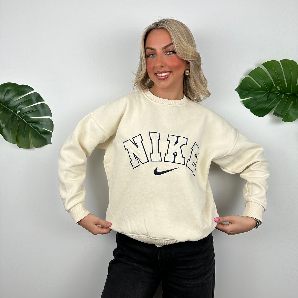 Sweatshirt Navy Blue Blue Sweatshirt Vintage Light Blue Nike