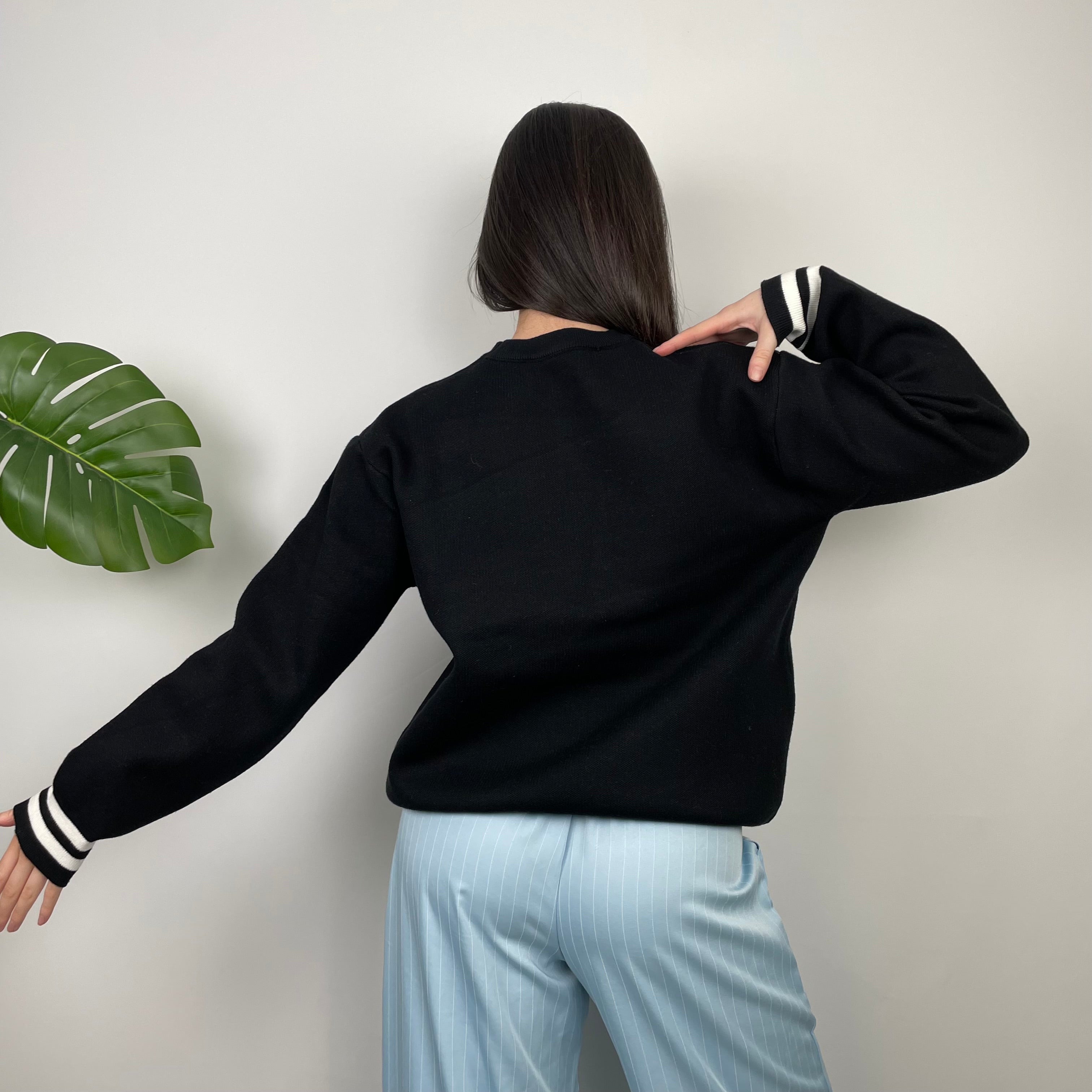 Carhartt RARE Black Embroidered Sweater (M)