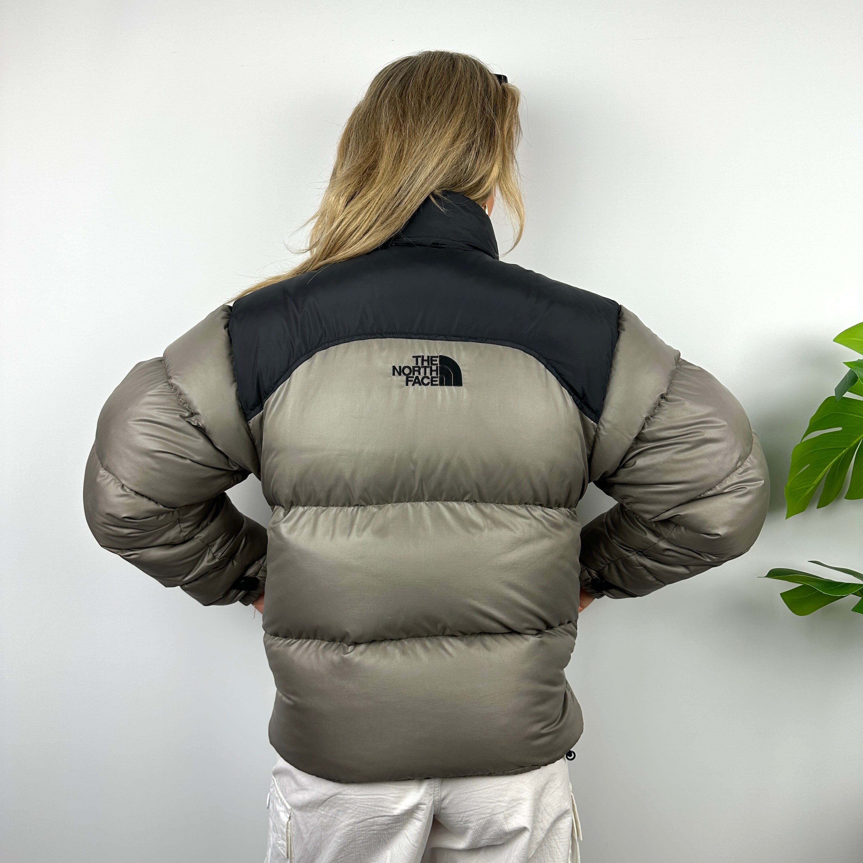 The North Face RARE Grey Puffer Jacket (M)