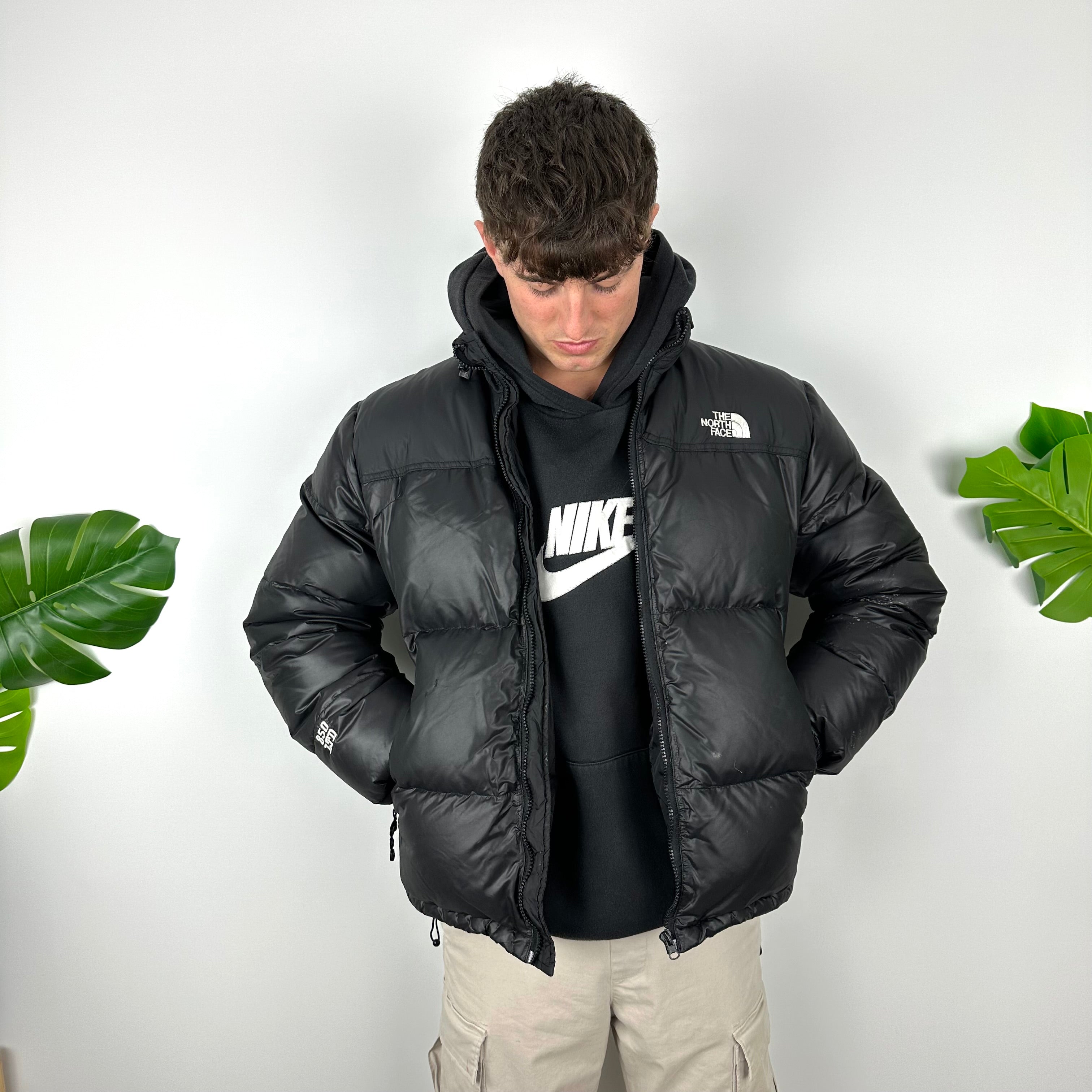 North Face Black Puffer Jacket (L)