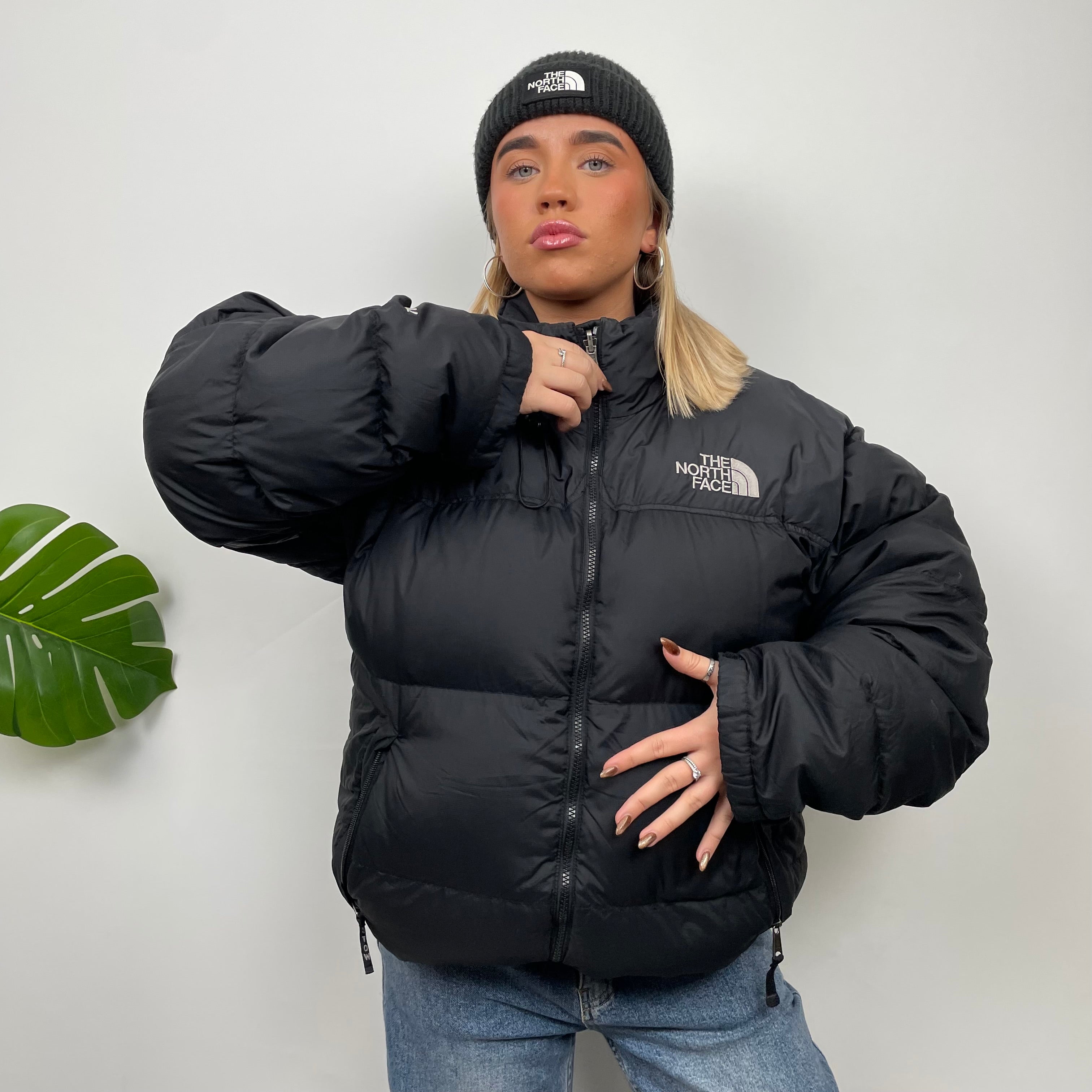 The North Face RARE Nuptse 700 Black Puffer Jacket (L)