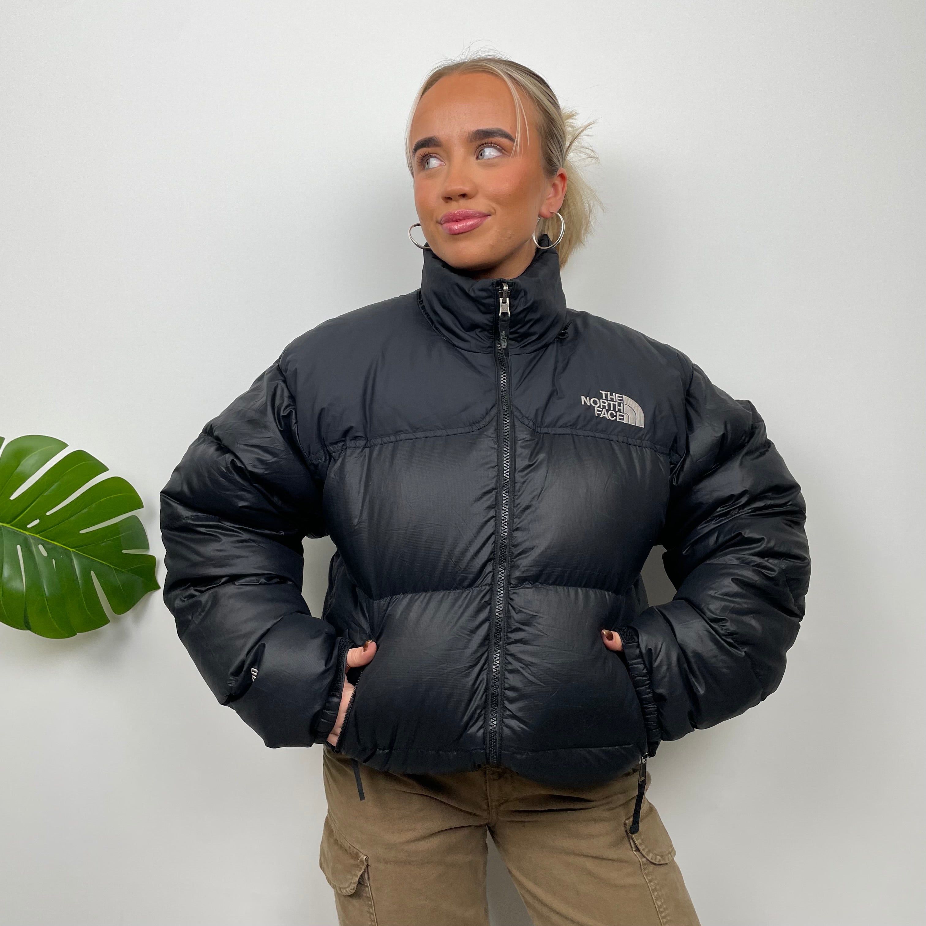 The North Face RARE Nuptse 700 Black Puffer Jacket (M)