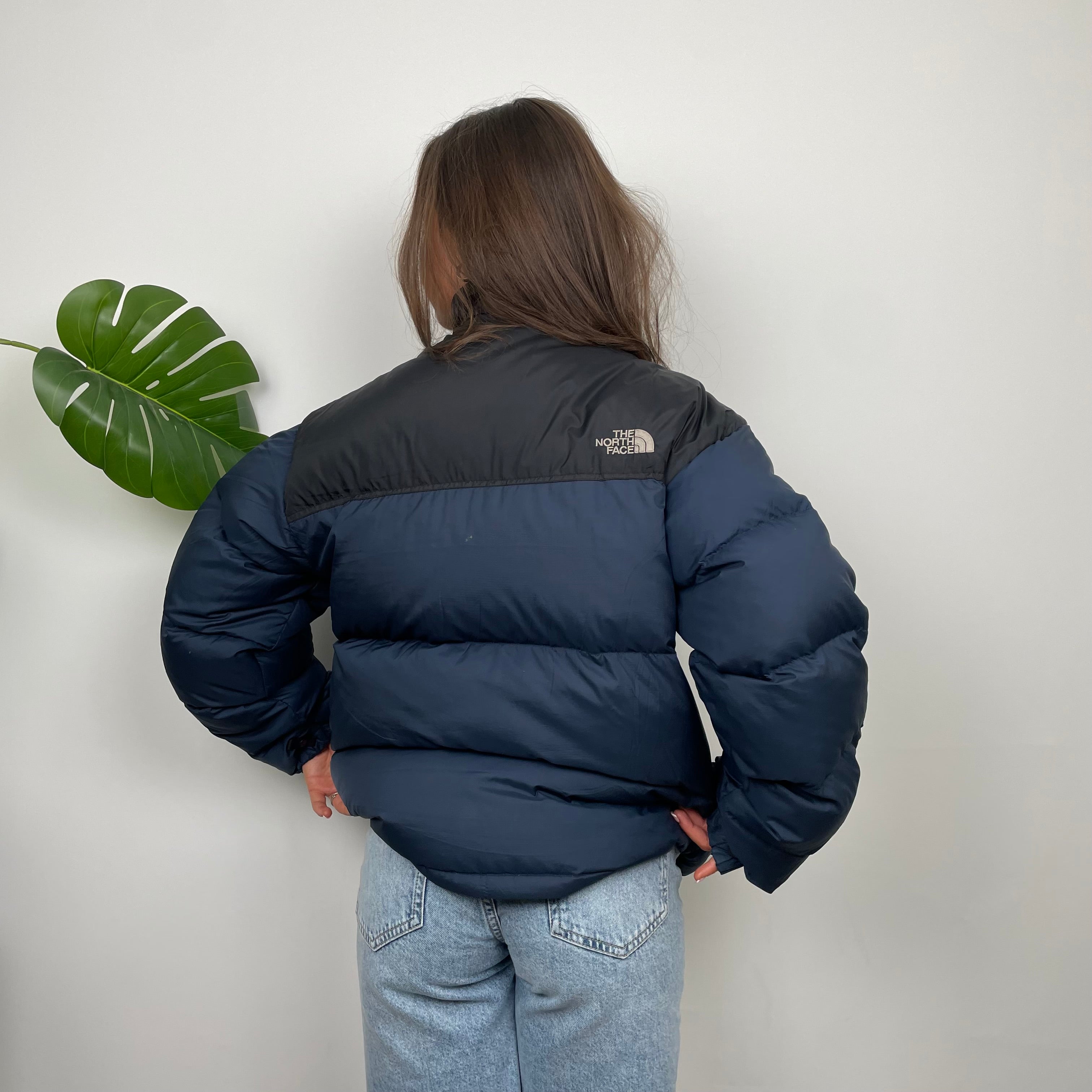 The North Face RARE Navy Nuptse 700 Puffer Jacket (M)