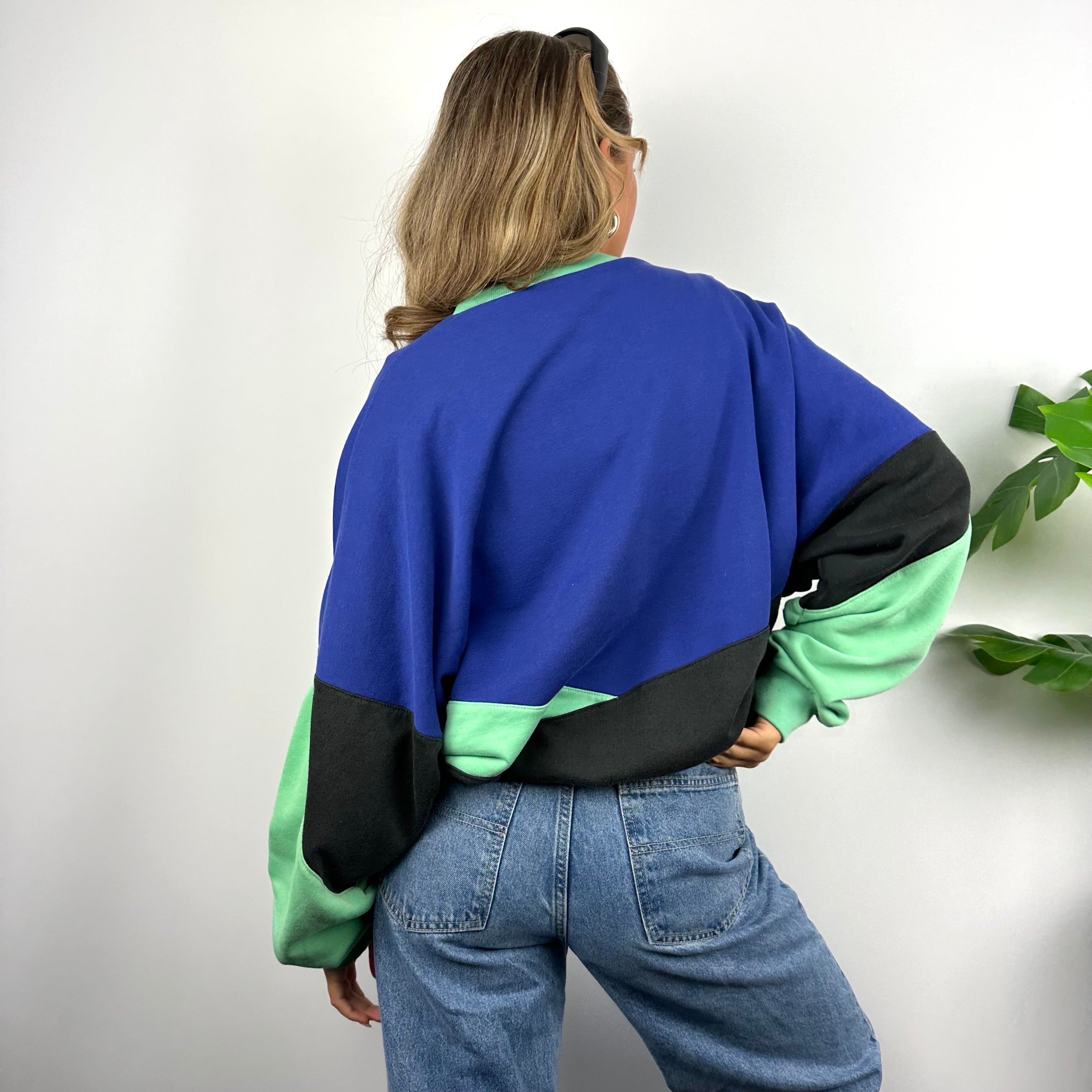 Adidas RARE Colour Block Graphic Logo Sweatshirt (M)