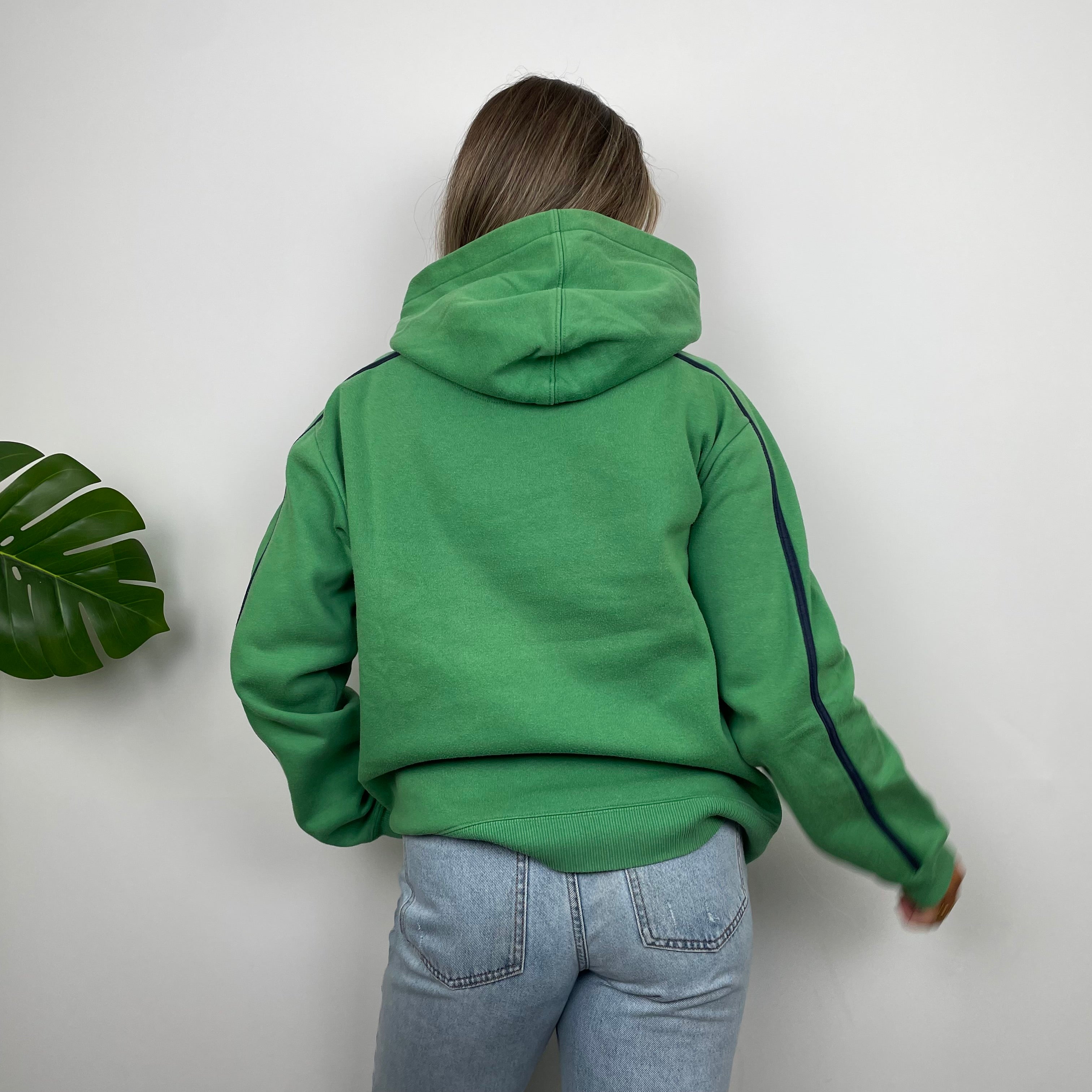 Nike Green Embroidered Spell Out Hoodie (M)