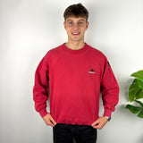 Vintage Adidas Spell outlet Out R.O.C. black red Large sweatshirt