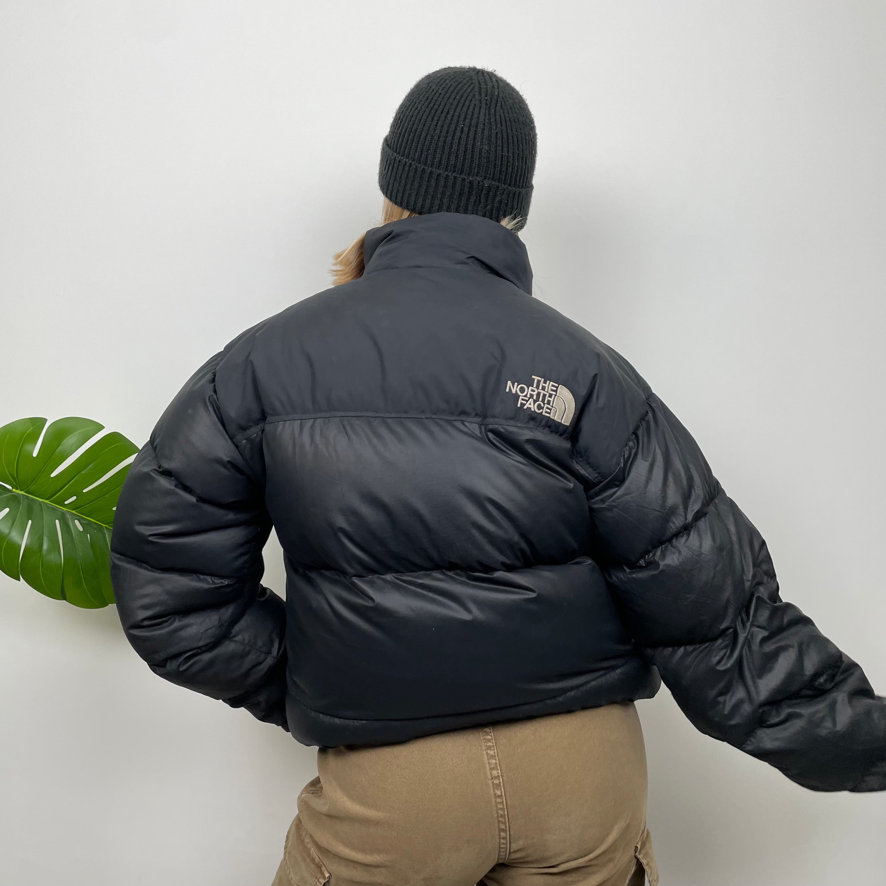 The North Face RARE Nuptse 700 Black Puffer Jacket (M)