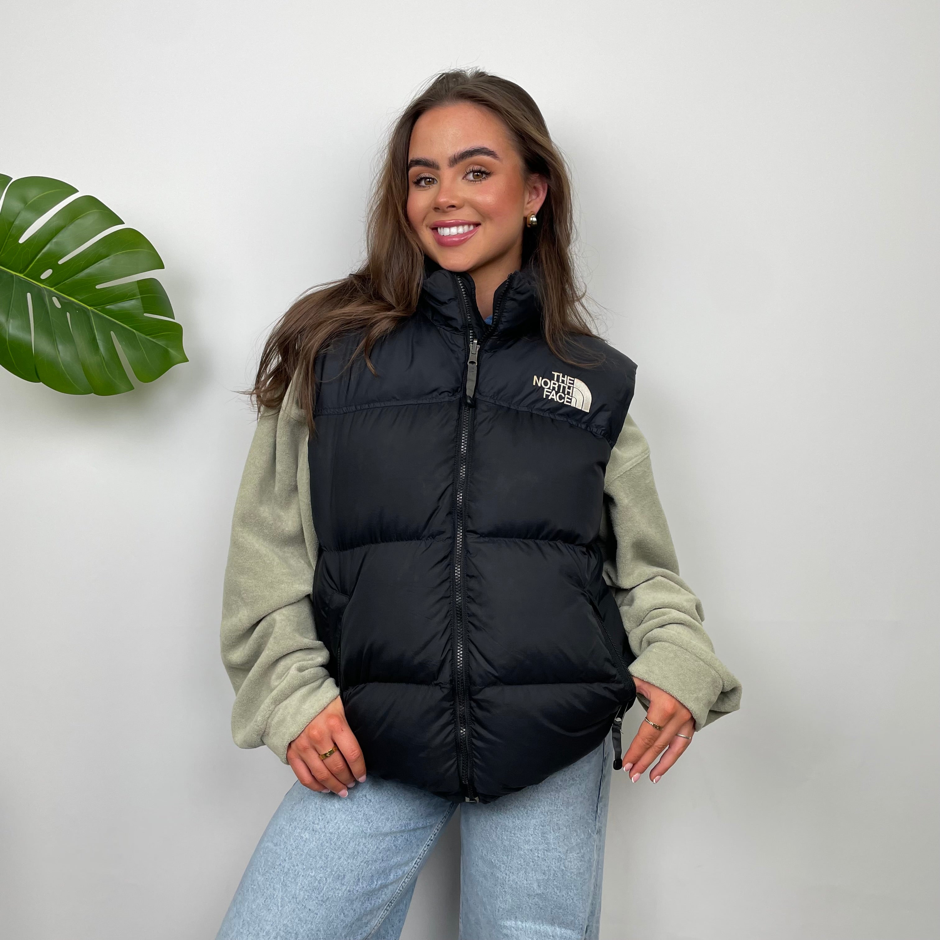 The North Face Black Puffer Gilet (L)