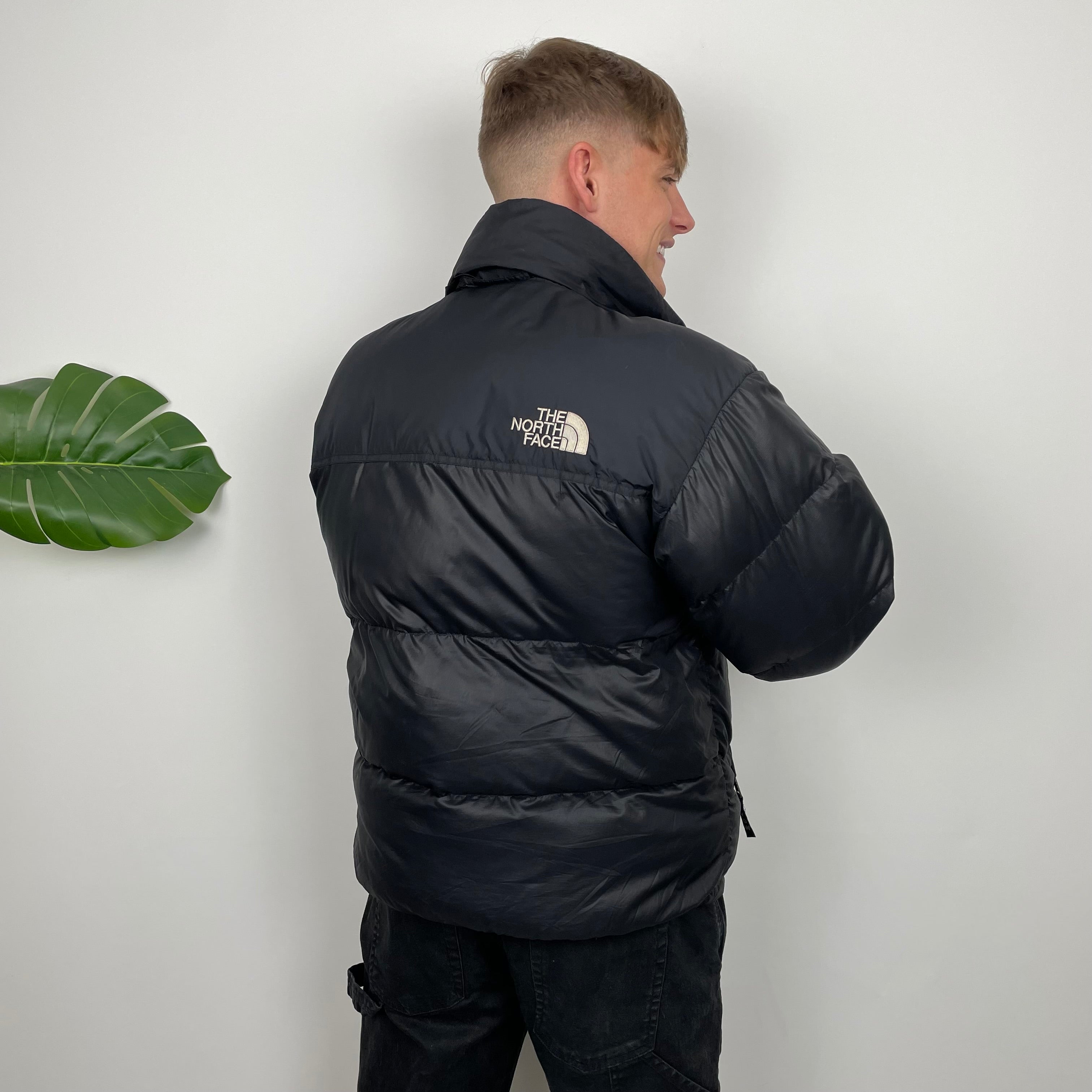 The North Face RARE Nuptse 700 Black Puffer Jacket (M)