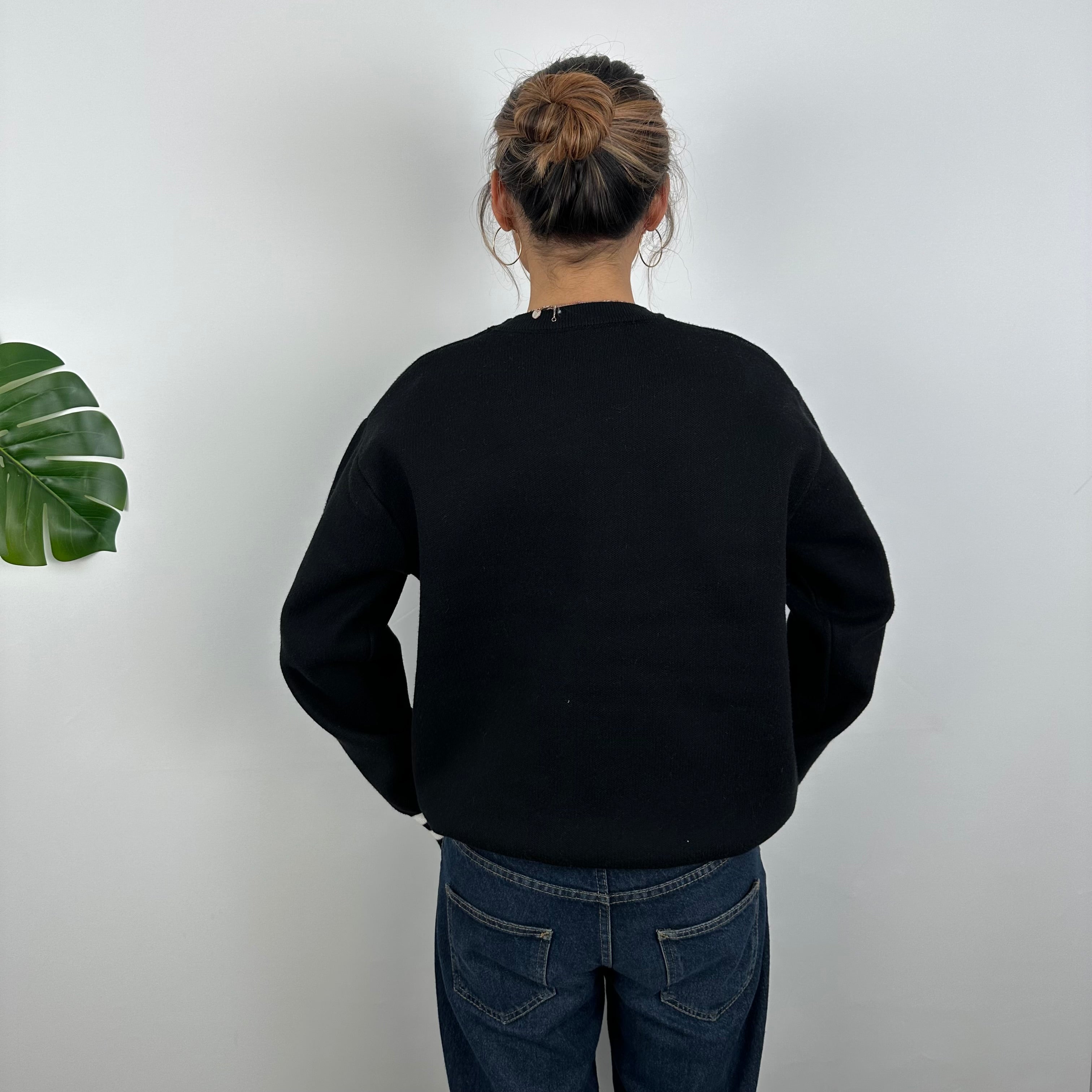 Carhartt RARE Black Embroidered Sweater (M)