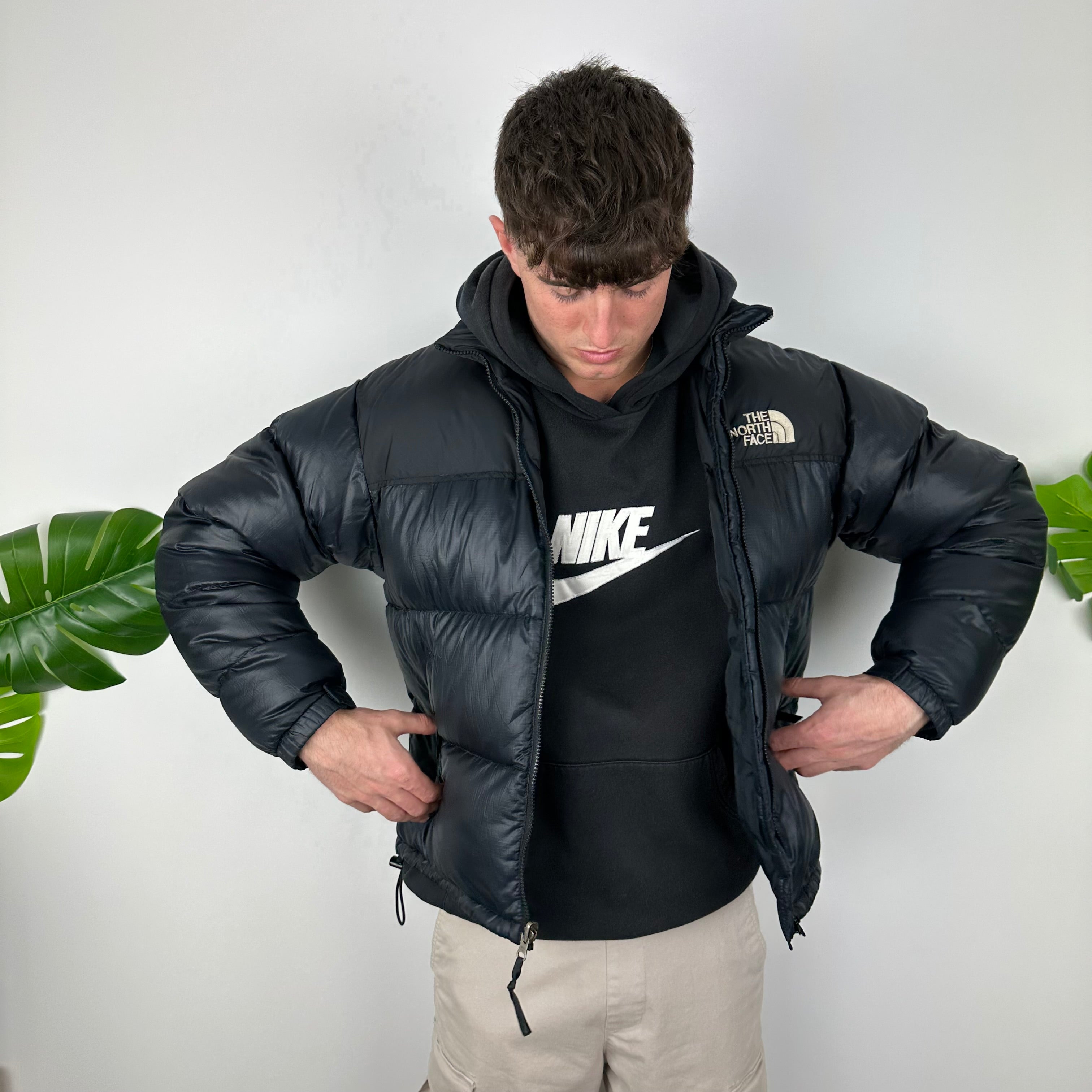 North Face Black Puffer Jacket (M)