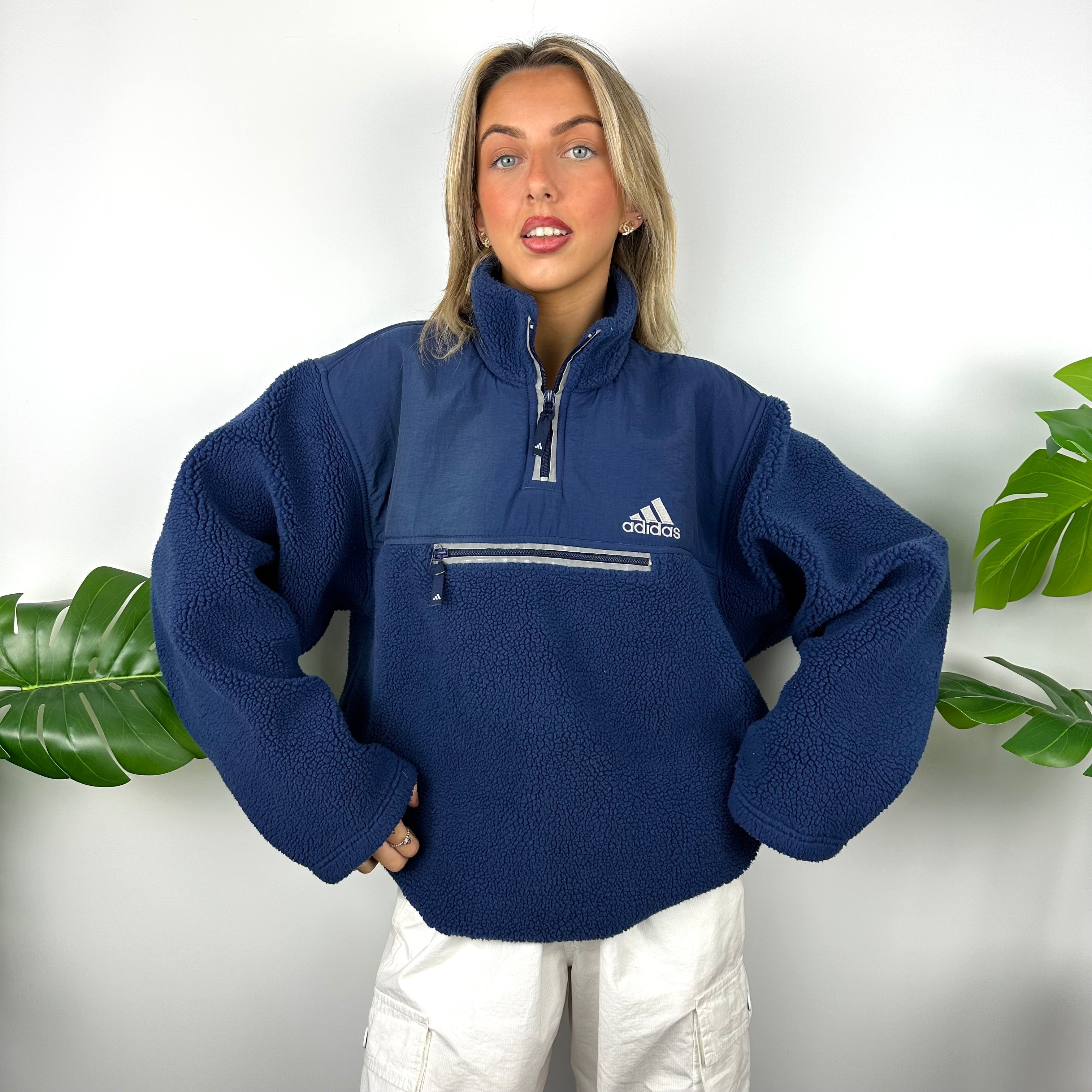 Adidas teddy sale sweatshirt