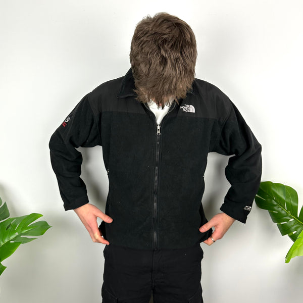 The North Face Black Denali Teddy Bear Fleece Zip Up Jacket (M)