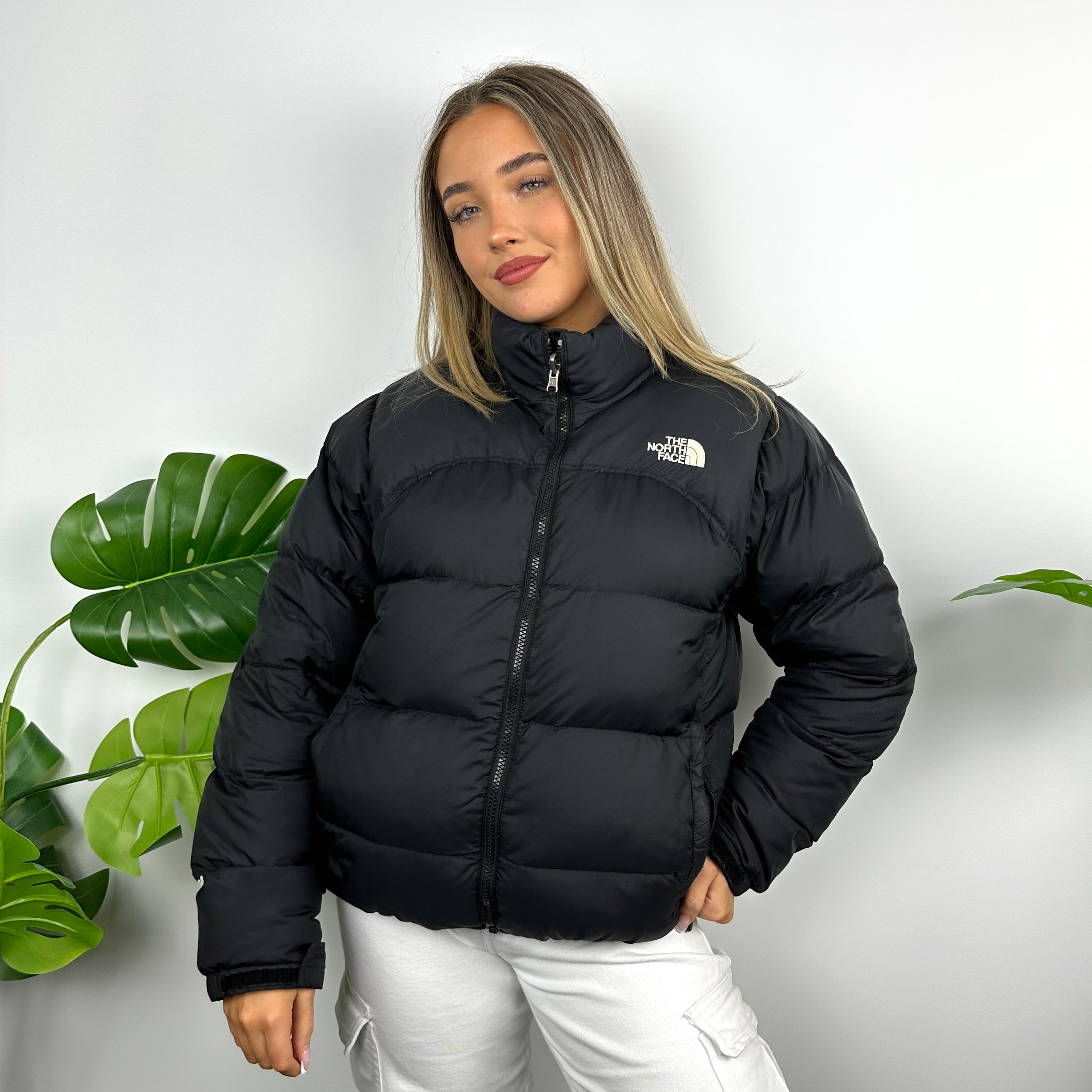 North Face Black Puffer Jacket (M)
