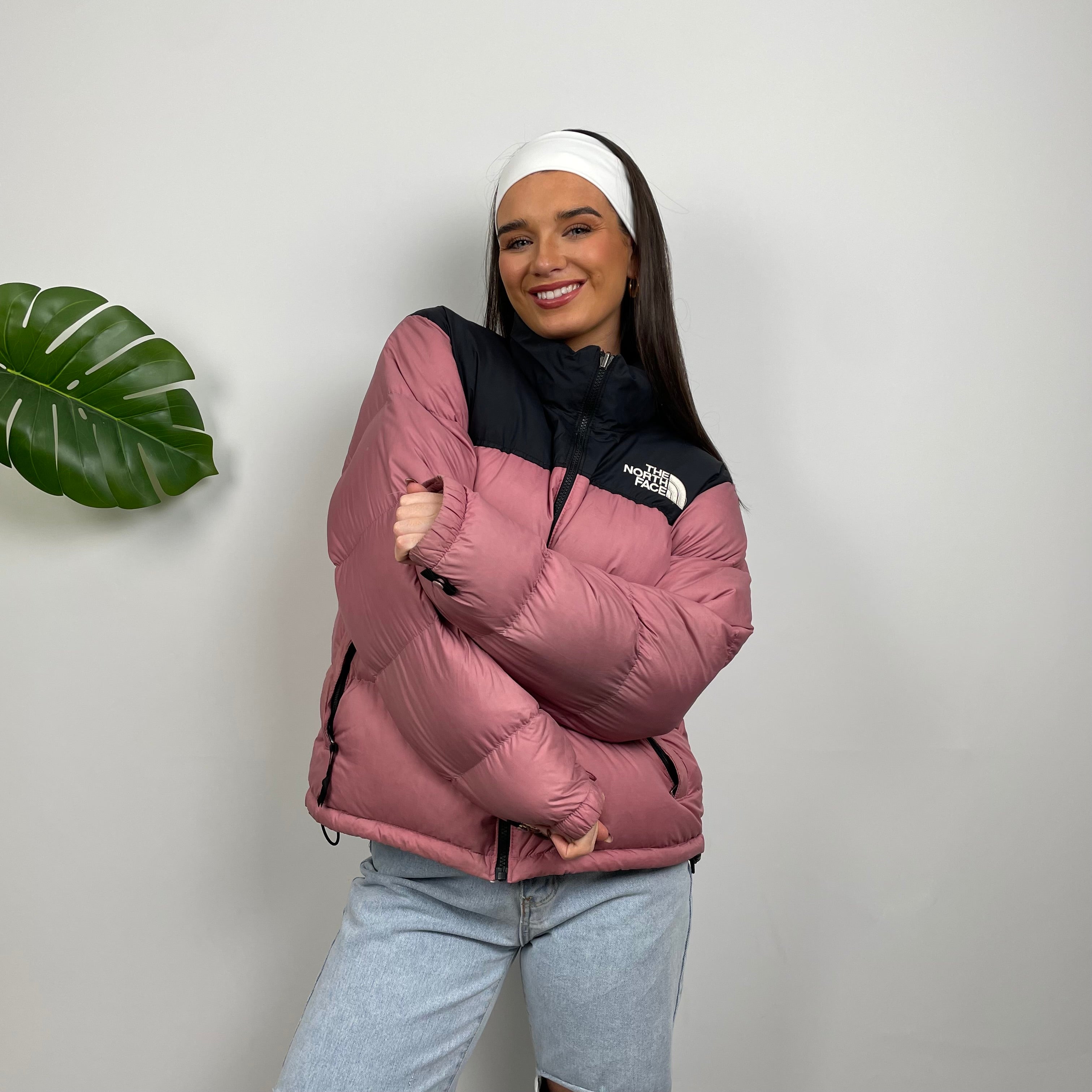 The North Face Pink Puffer Jacket (S)