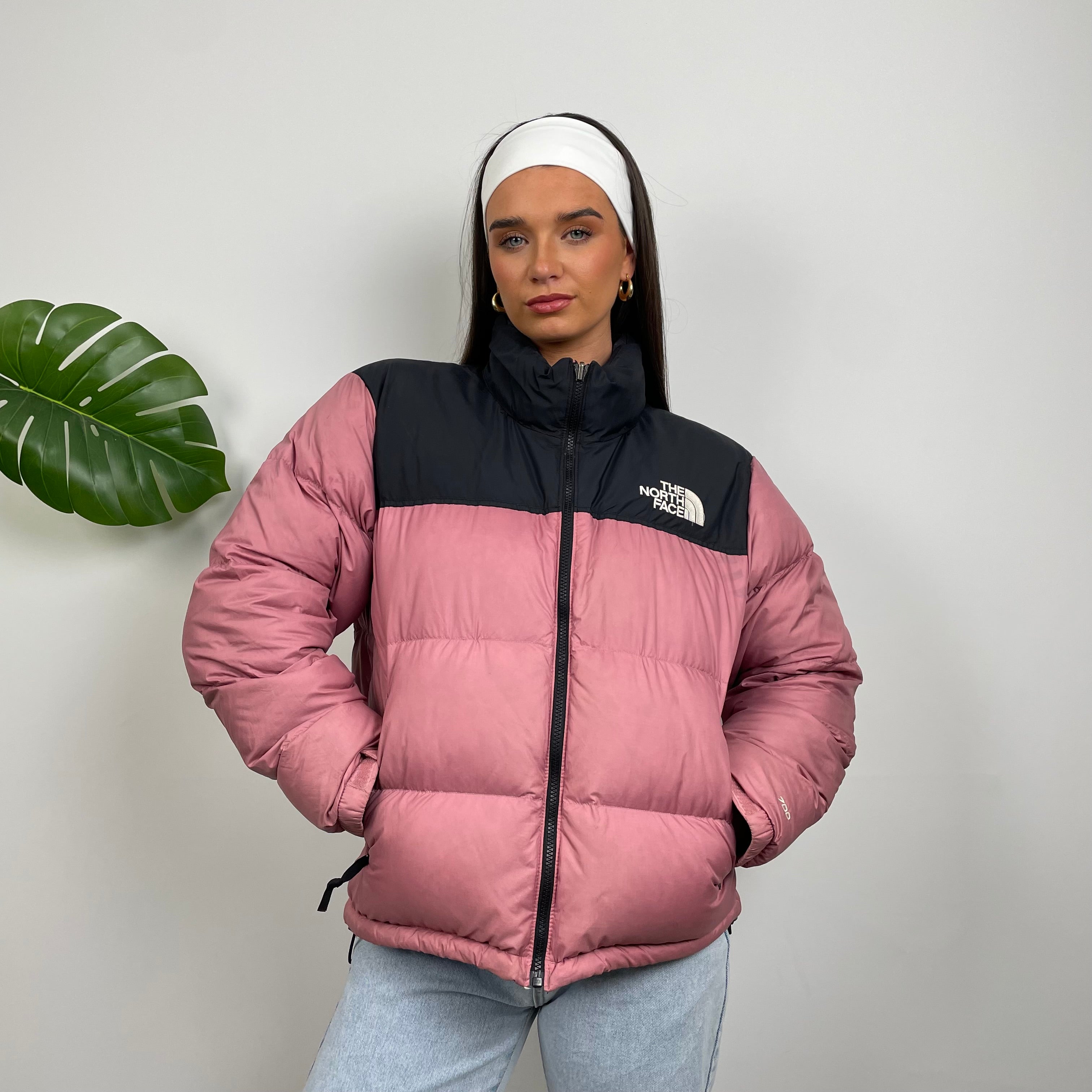 The North Face Pink Puffer Jacket (S)