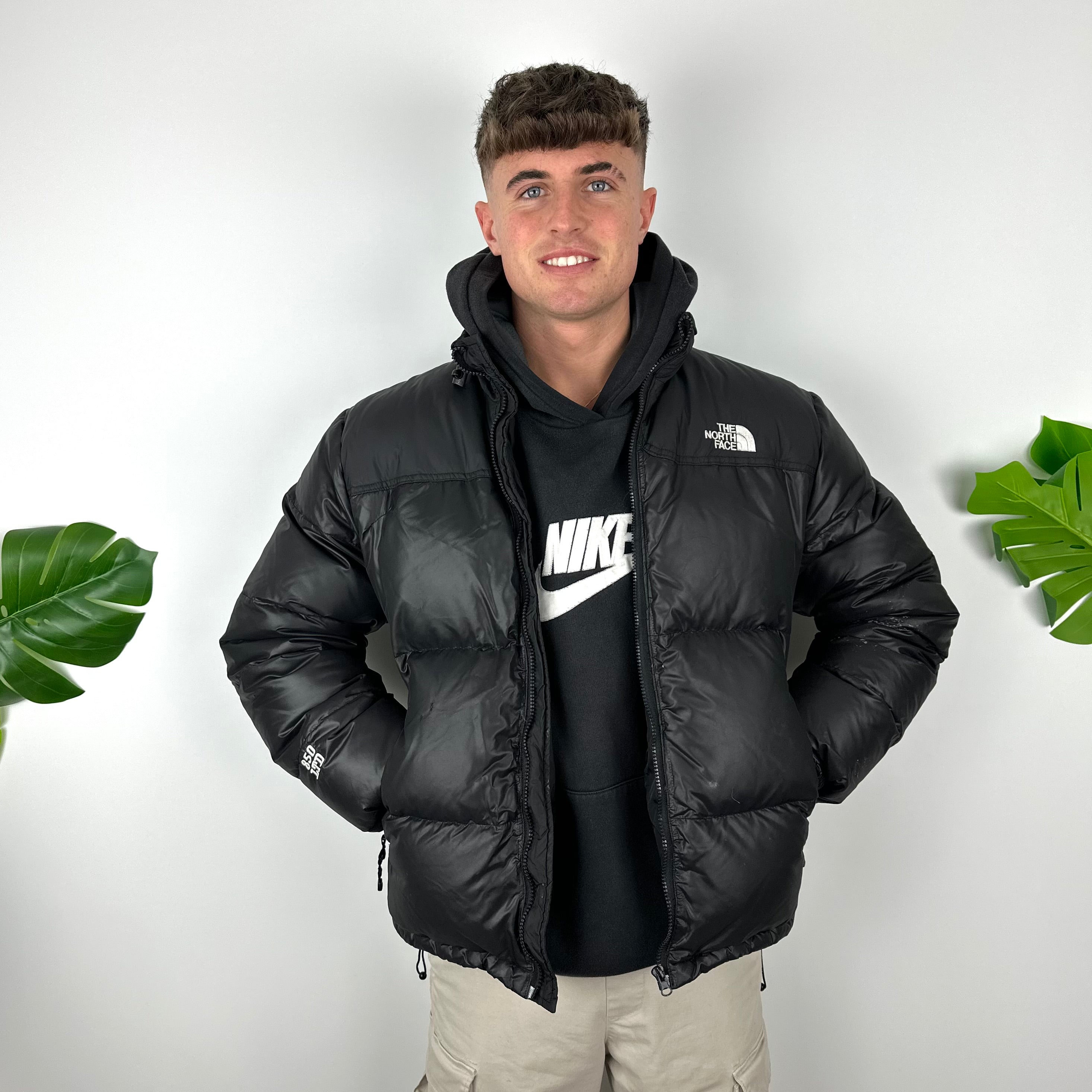 North Face Black Puffer Jacket (L)