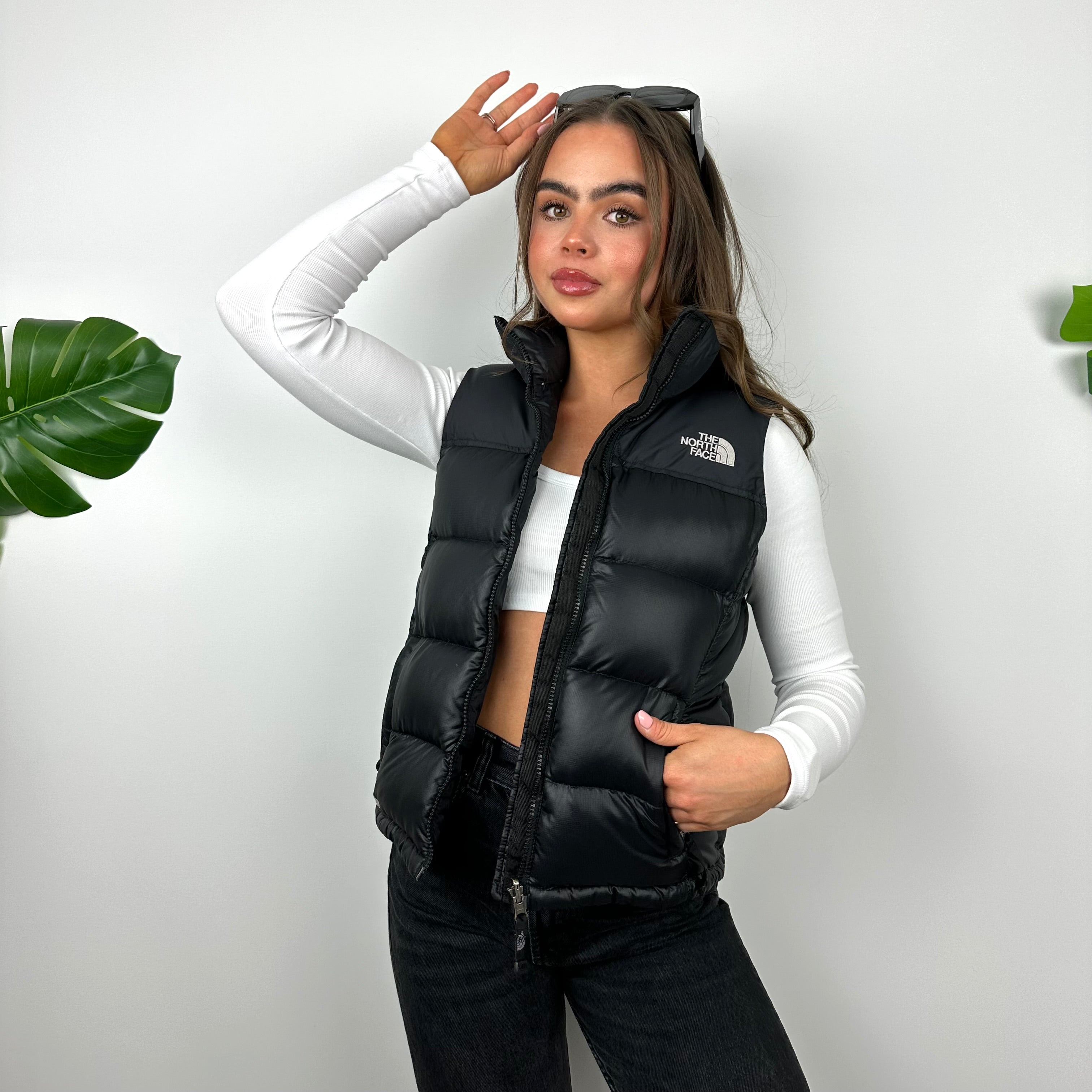 The North Face Black Puffer Gilet (S)