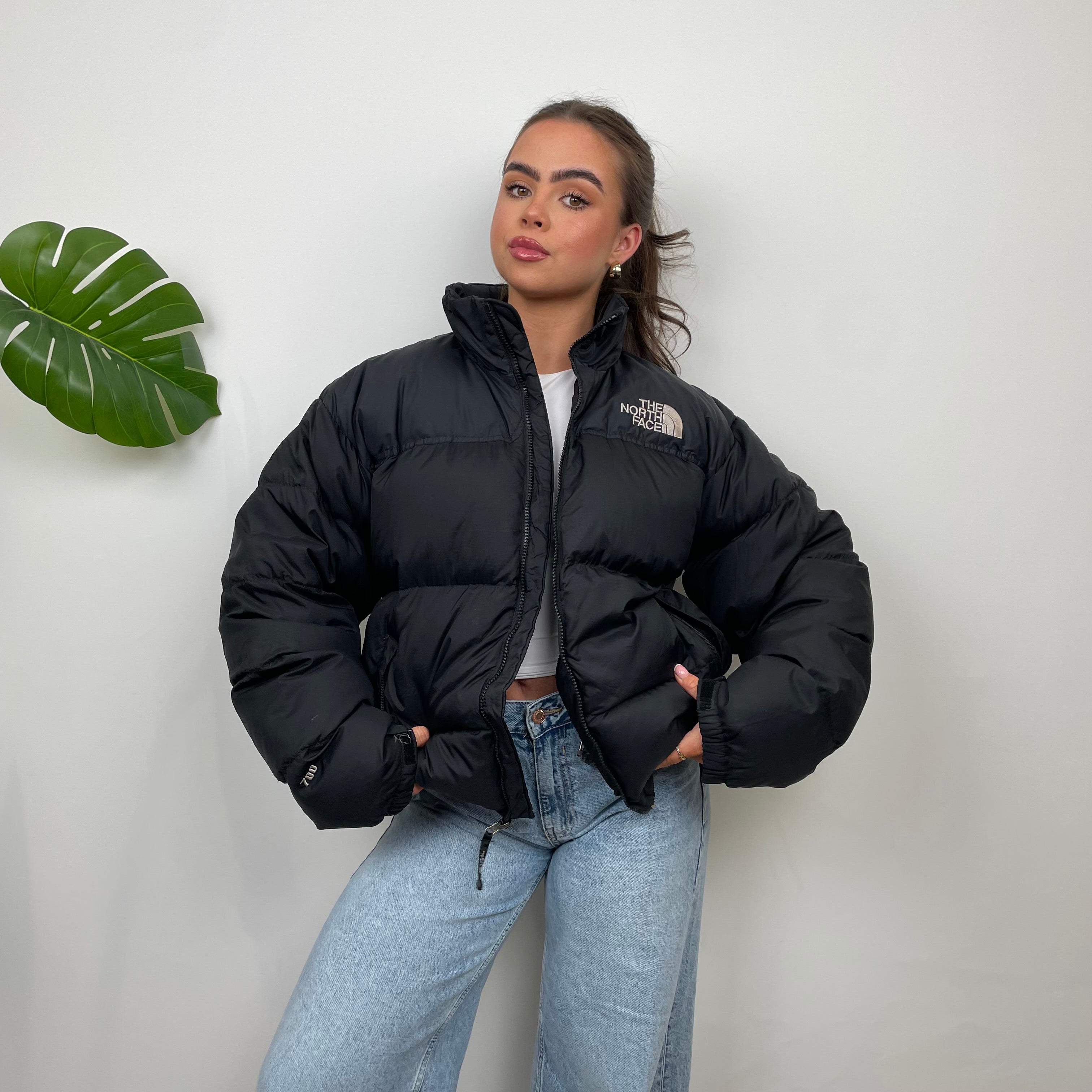 The North Face RARE Nuptse 700 Black Puffer Jacket (L)