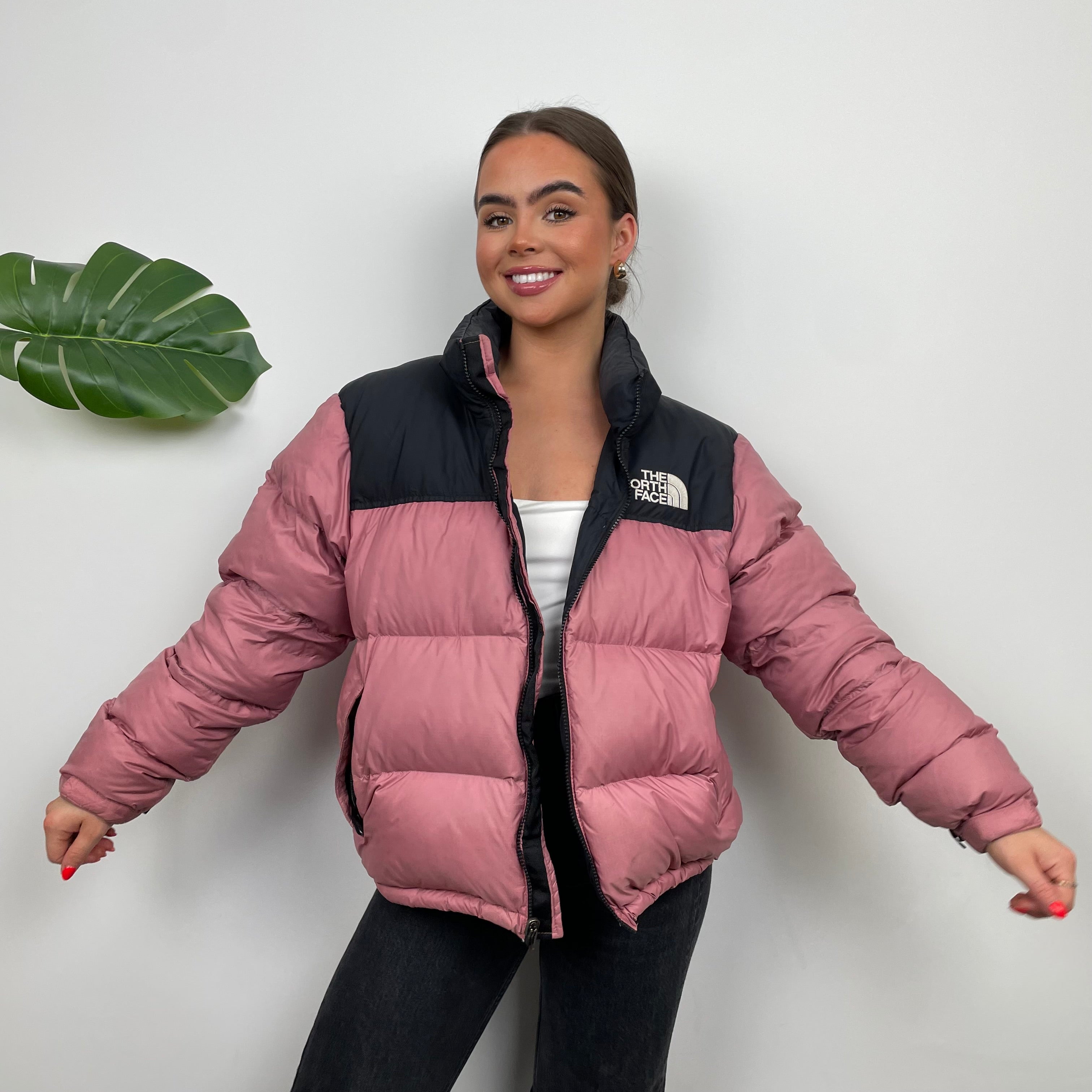 The North Face Pink Puffer Jacket (S)