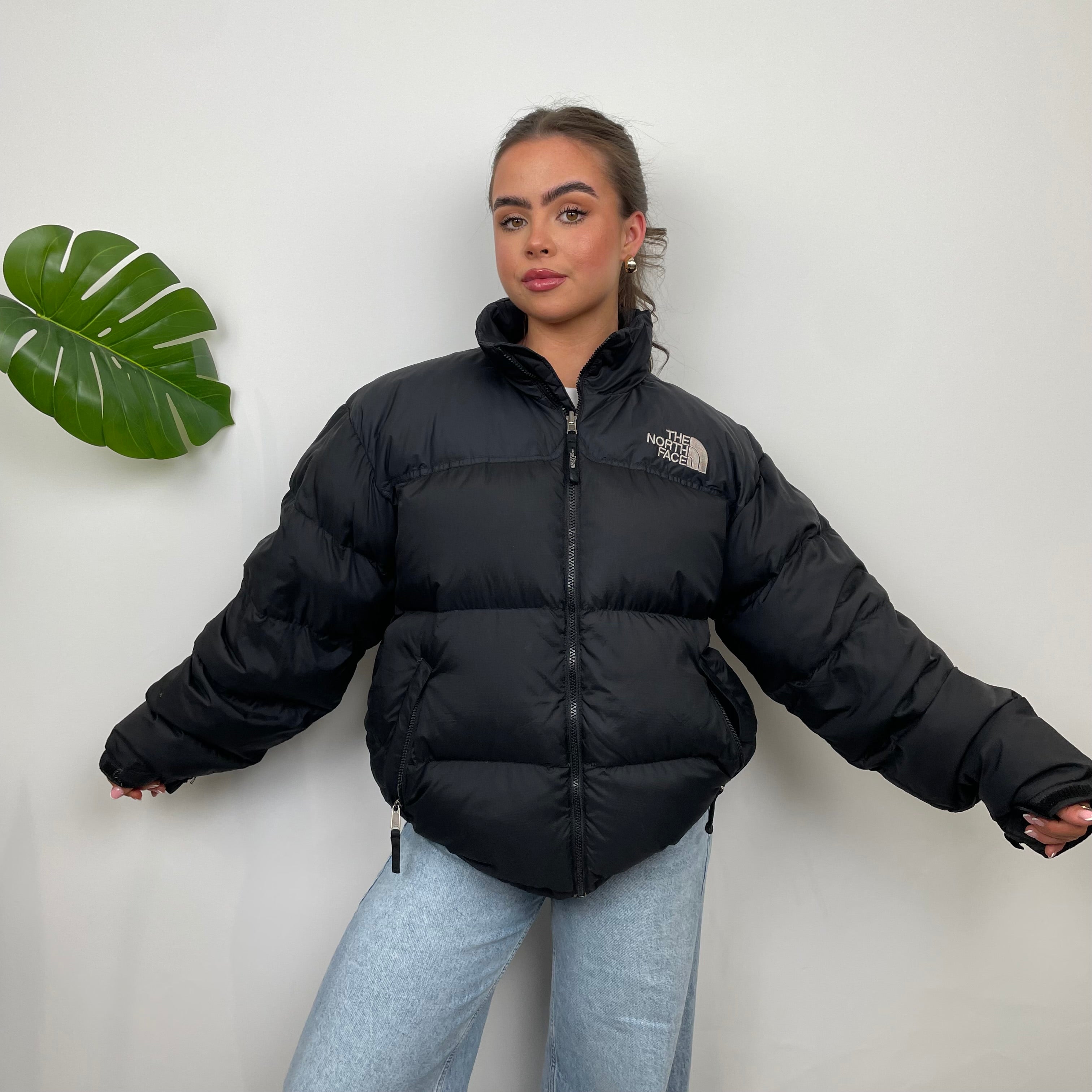 The North Face RARE Nuptse 700 Black Puffer Jacket (L)