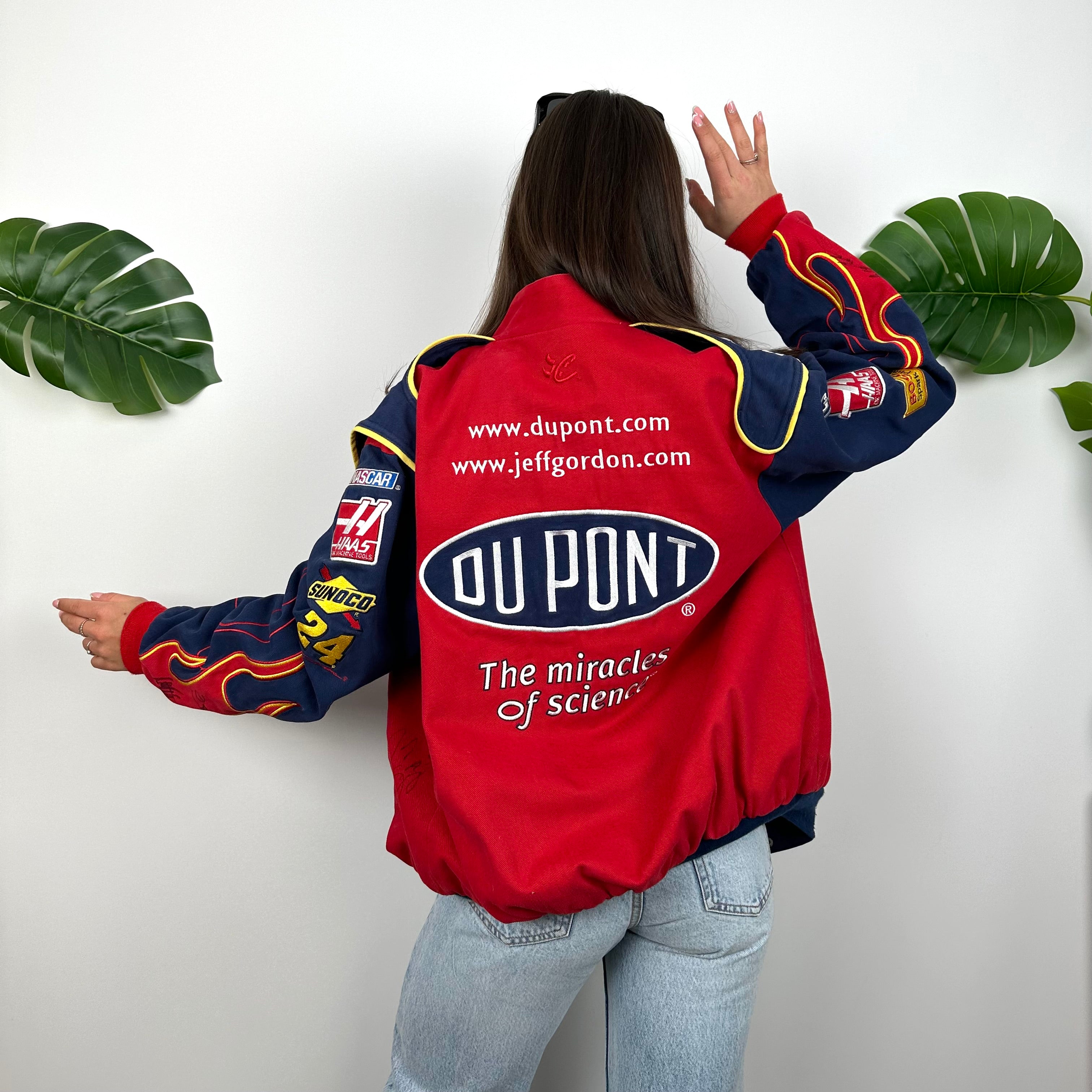 DuPont Red NASCAR Racing Jacket (M)