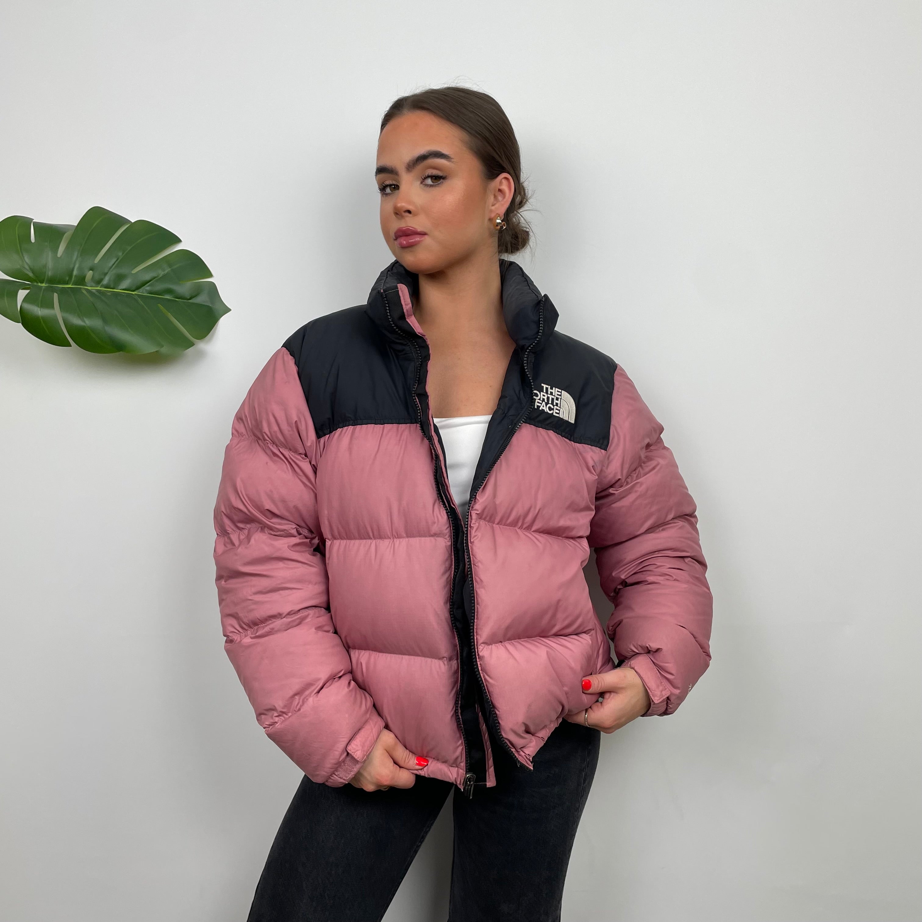 The North Face Pink Puffer Jacket (S)