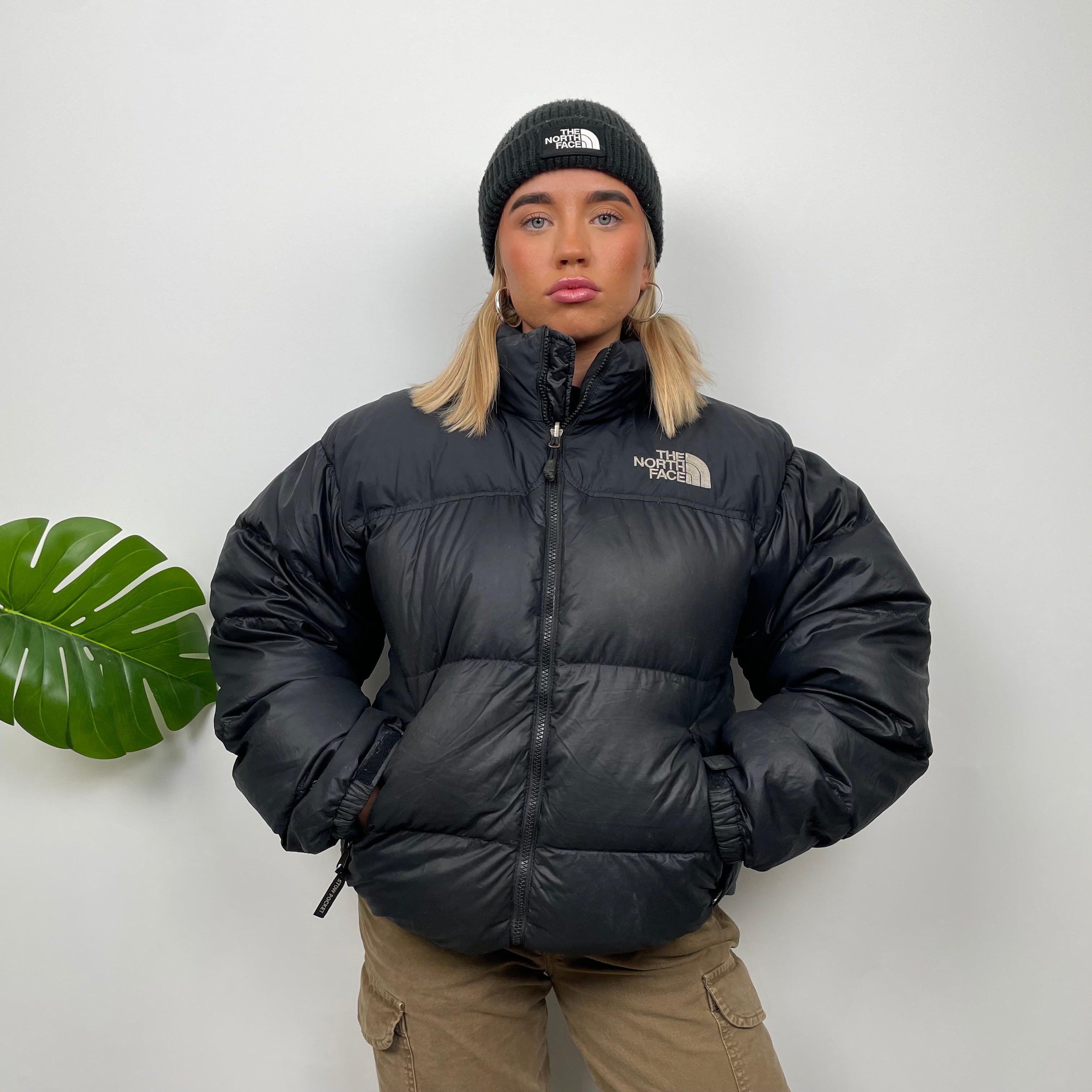 The North Face RARE Nuptse 700 Black Puffer Jacket (M)