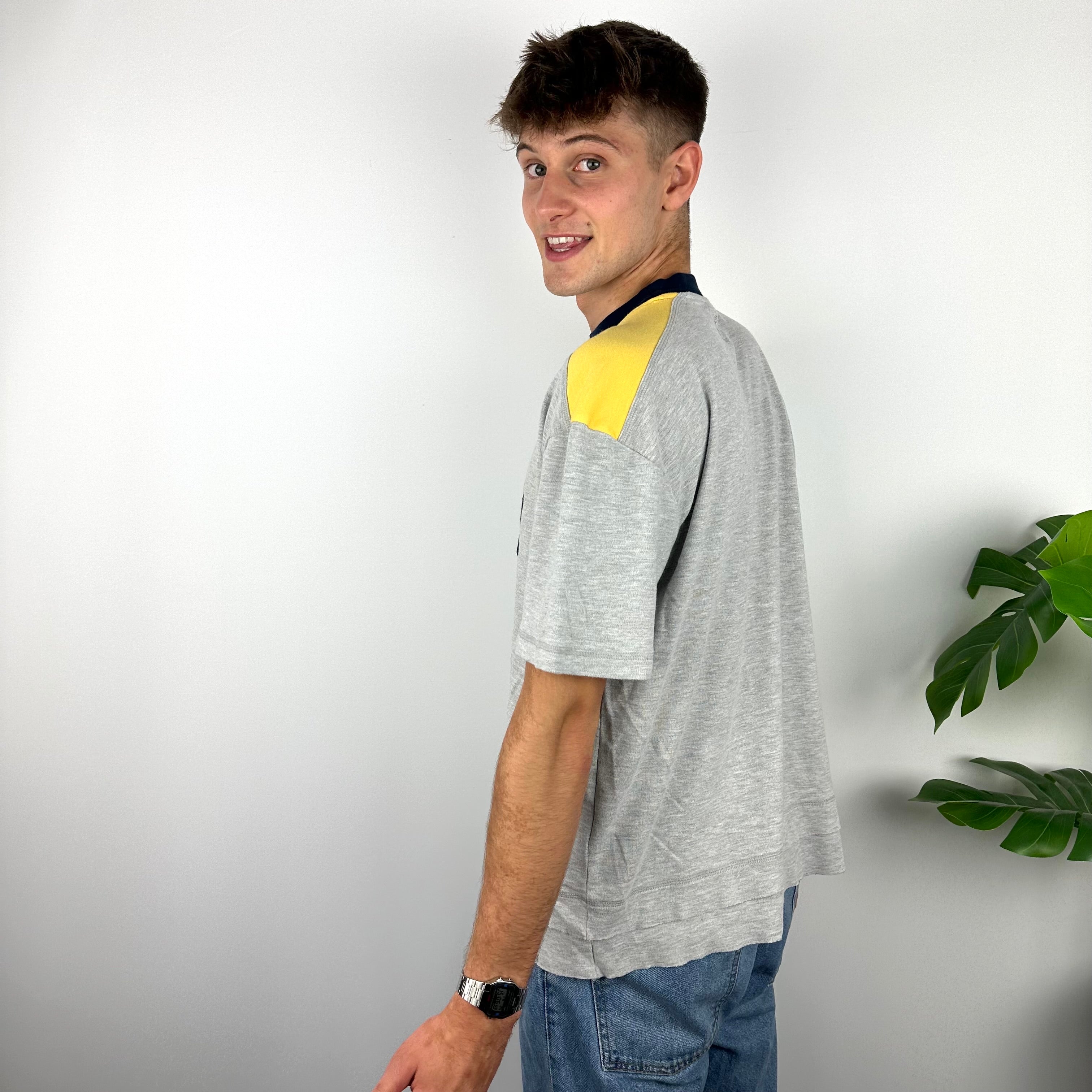 Nike X Brazil RARE Grey Embroidered Spell Out T Shirt (XL)