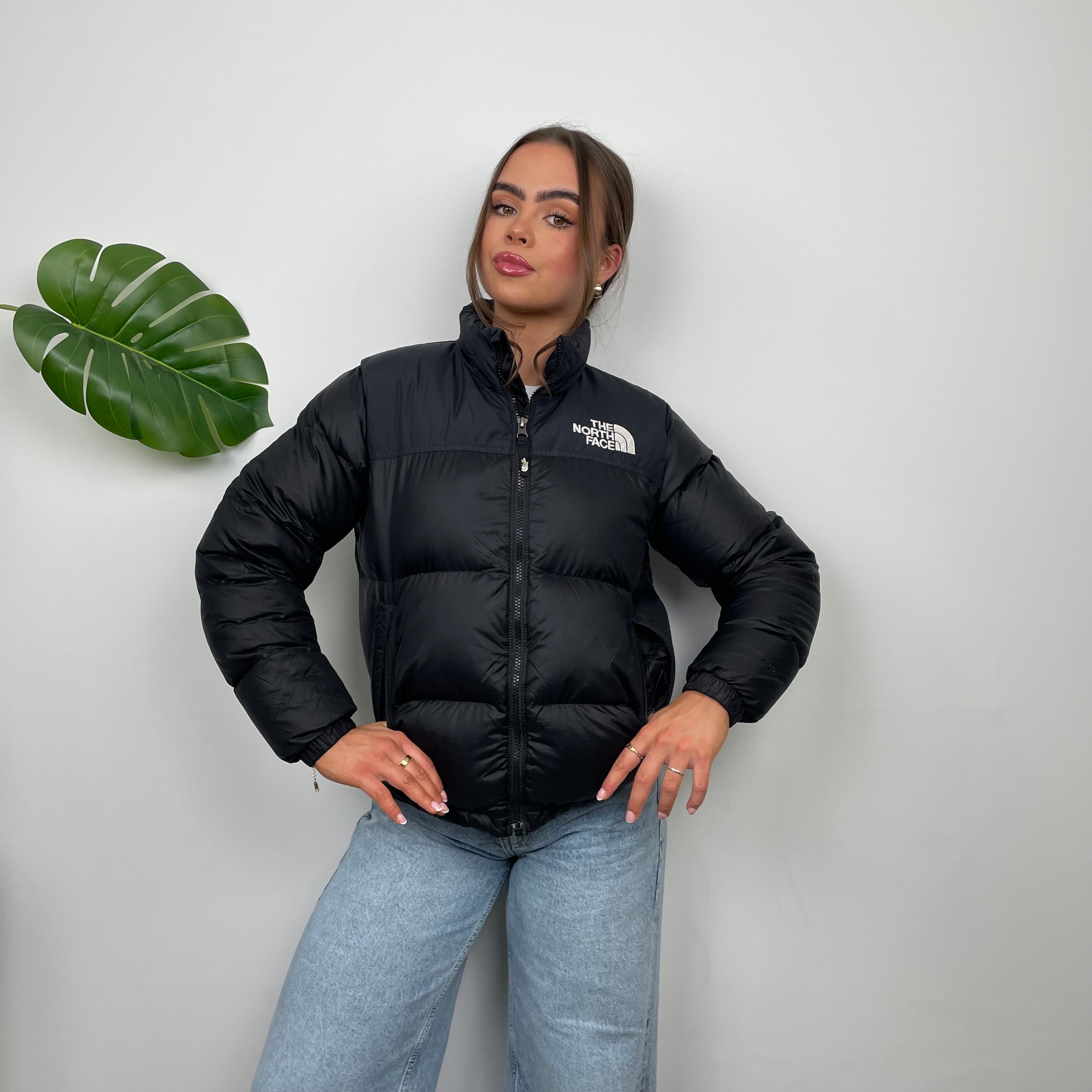 The North Face RARE Nuptse 700 Black Puffer Jacket (S)