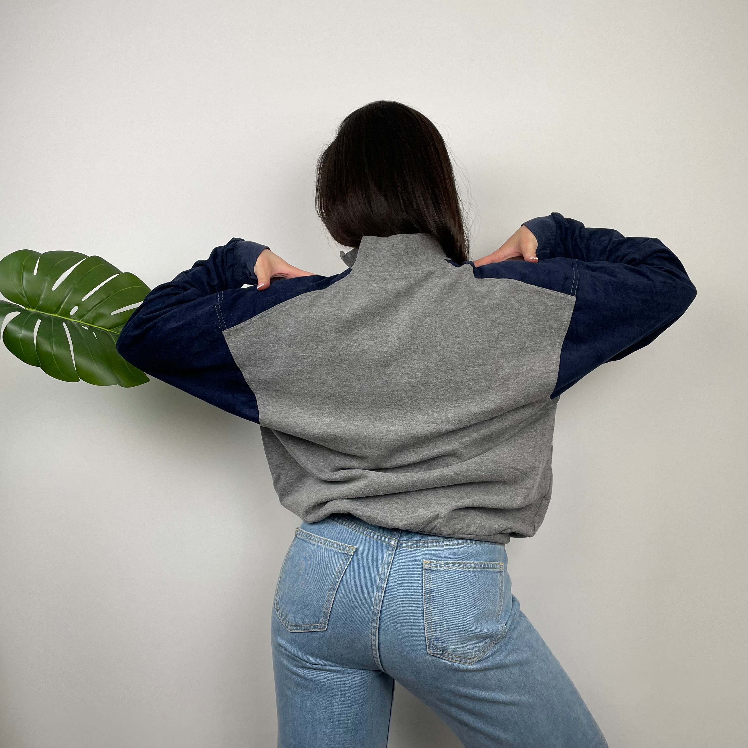 Adidas One World RARE Spell Out Quarter Zip Sweatshirt (M)