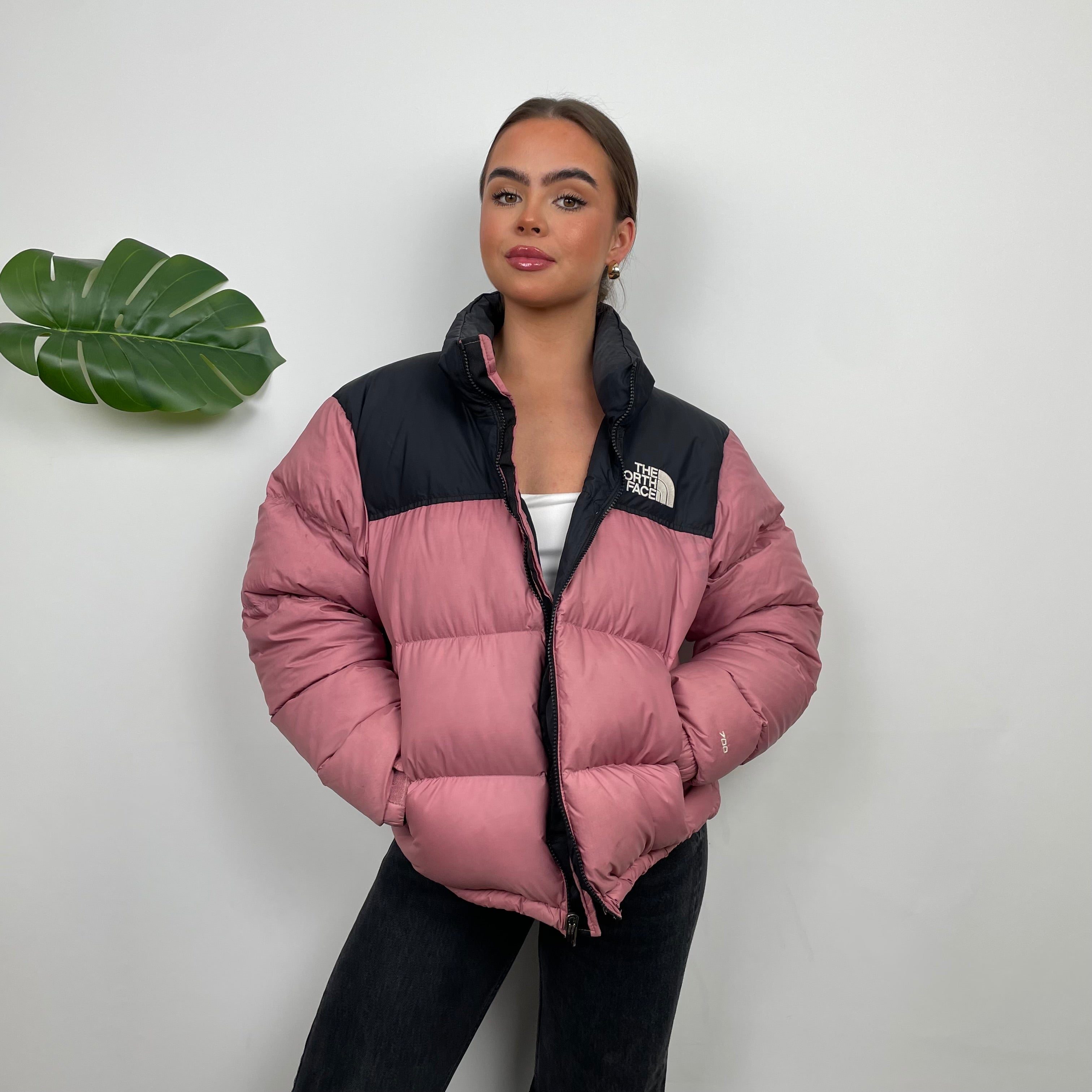 The North Face Pink Puffer Jacket (S)