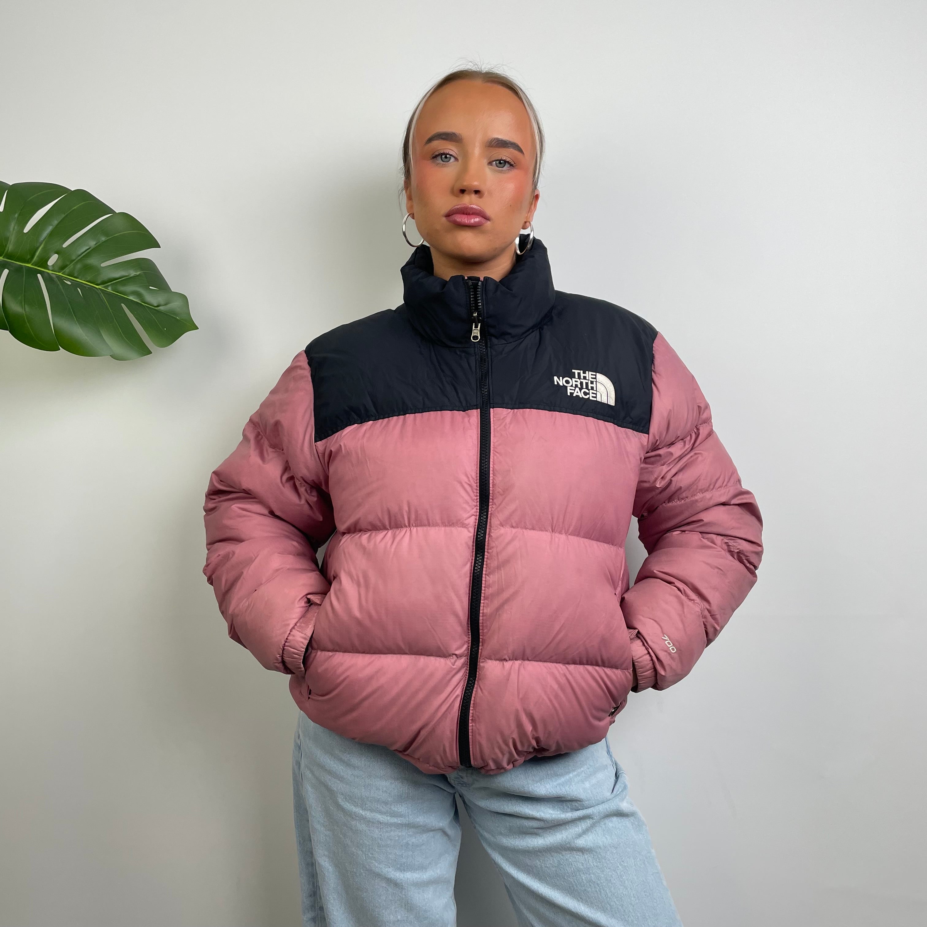 The North Face Pink Puffer Jacket (S)