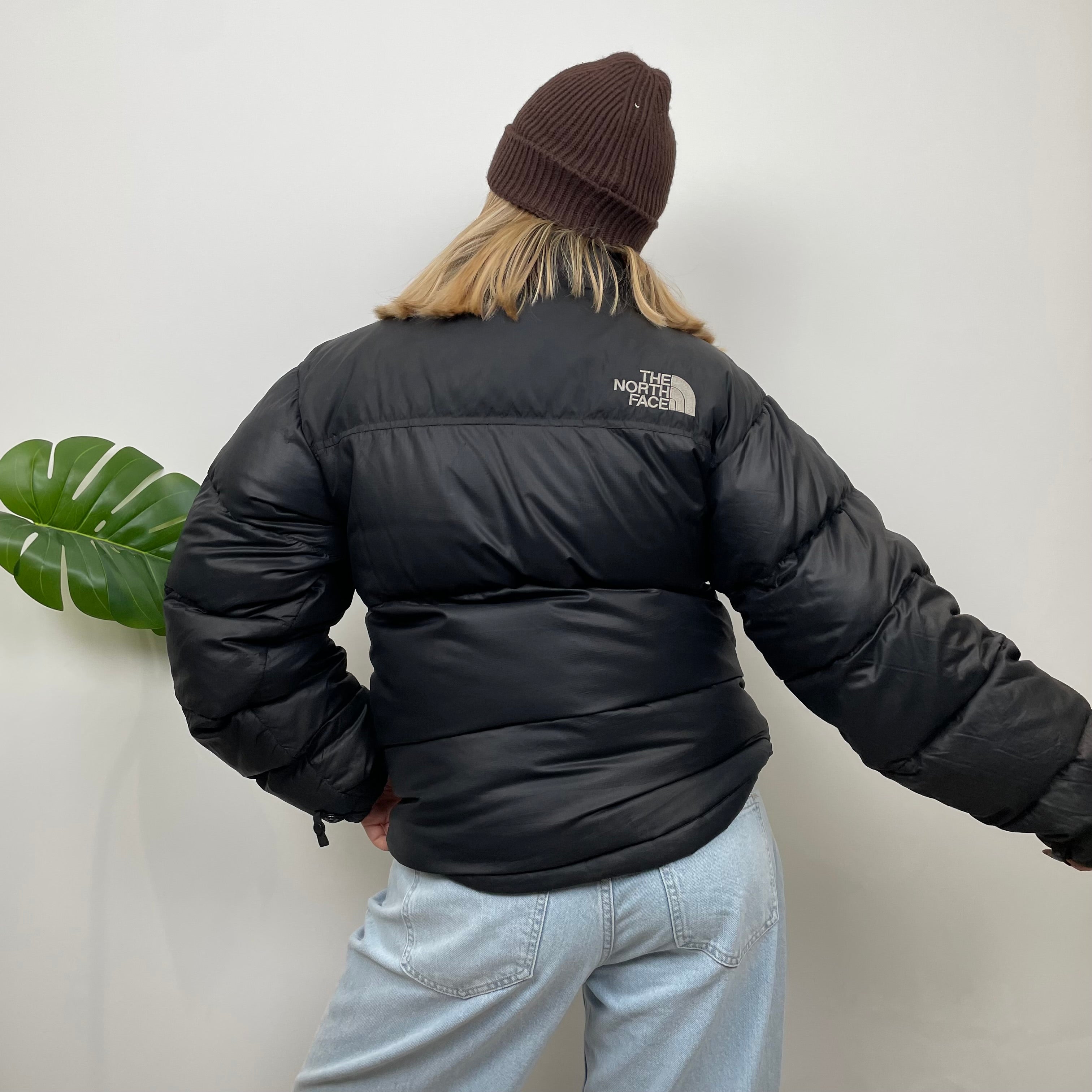 The North Face RARE Nuptse 700 Black Puffer Jacket (M)