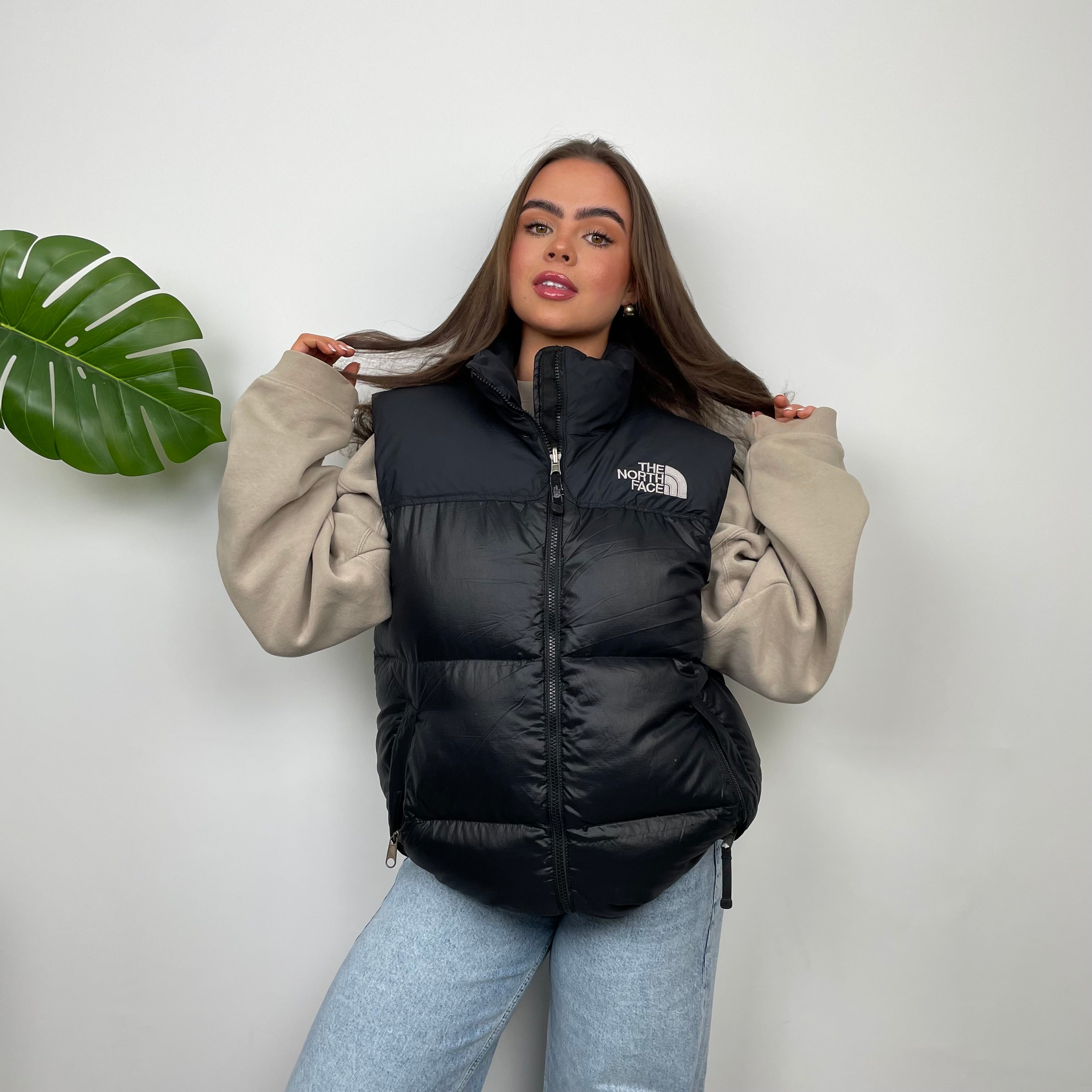 The North Face Black Puffer Gilet (M)