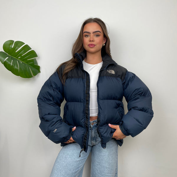 The North Face RARE Navy Nuptse 700 Puffer Jacket (M)