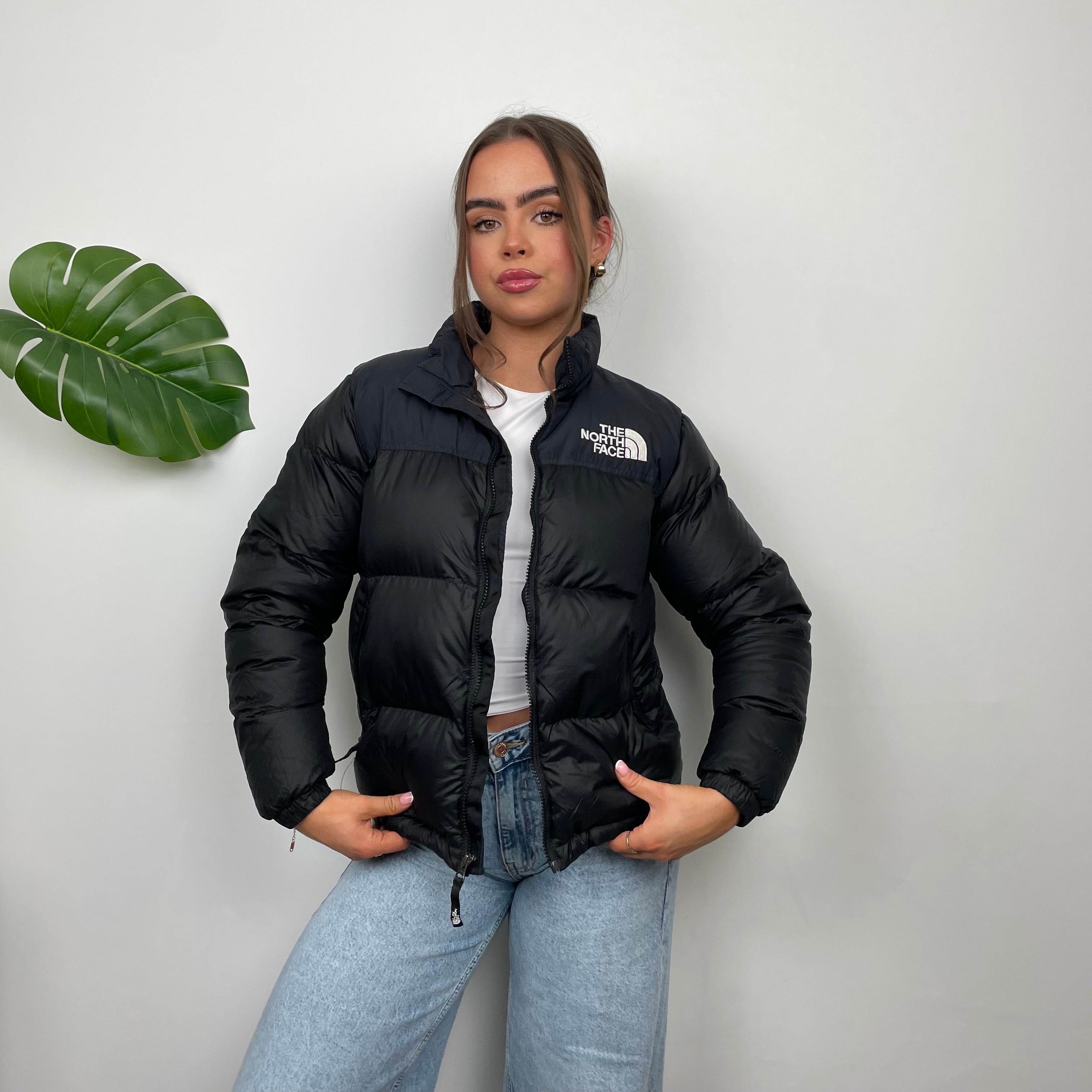 The North Face RARE Nuptse 700 Black Puffer Jacket (S)