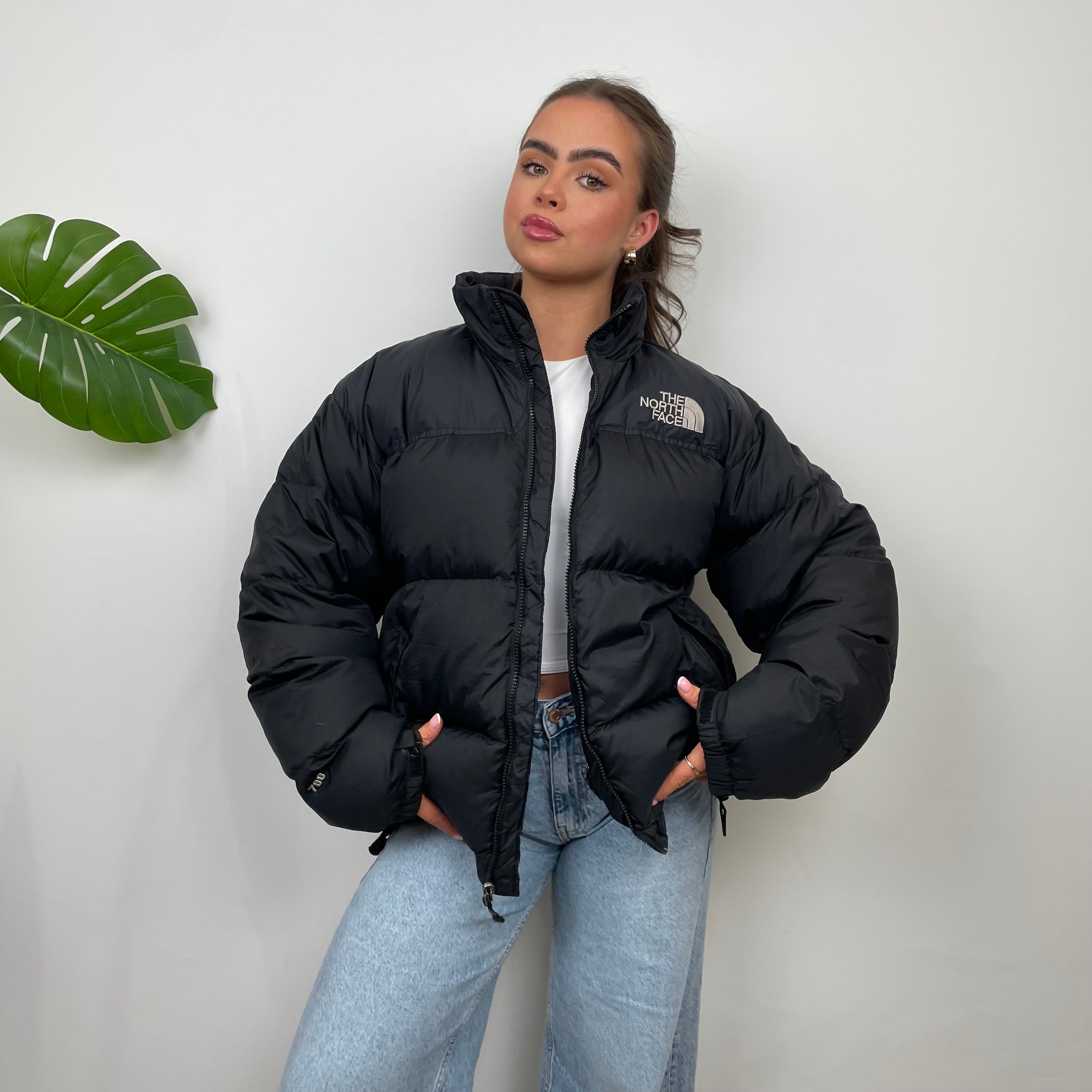 The North Face RARE Nuptse 700 Black Puffer Jacket (L)