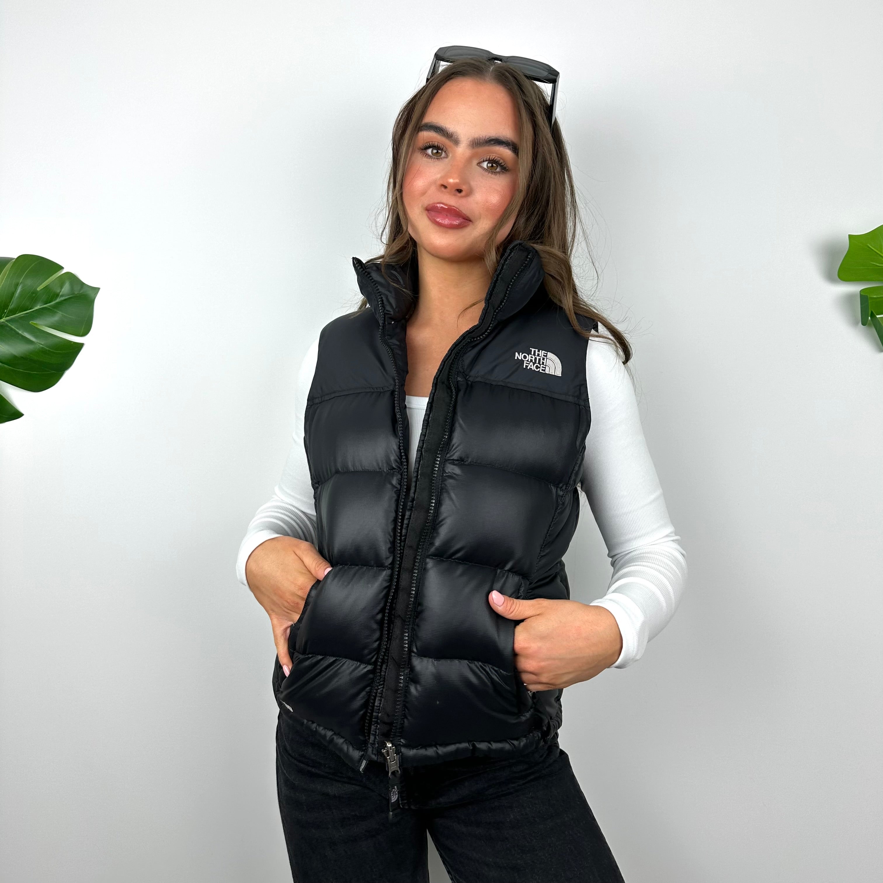 The North Face Black Puffer Gilet (S)