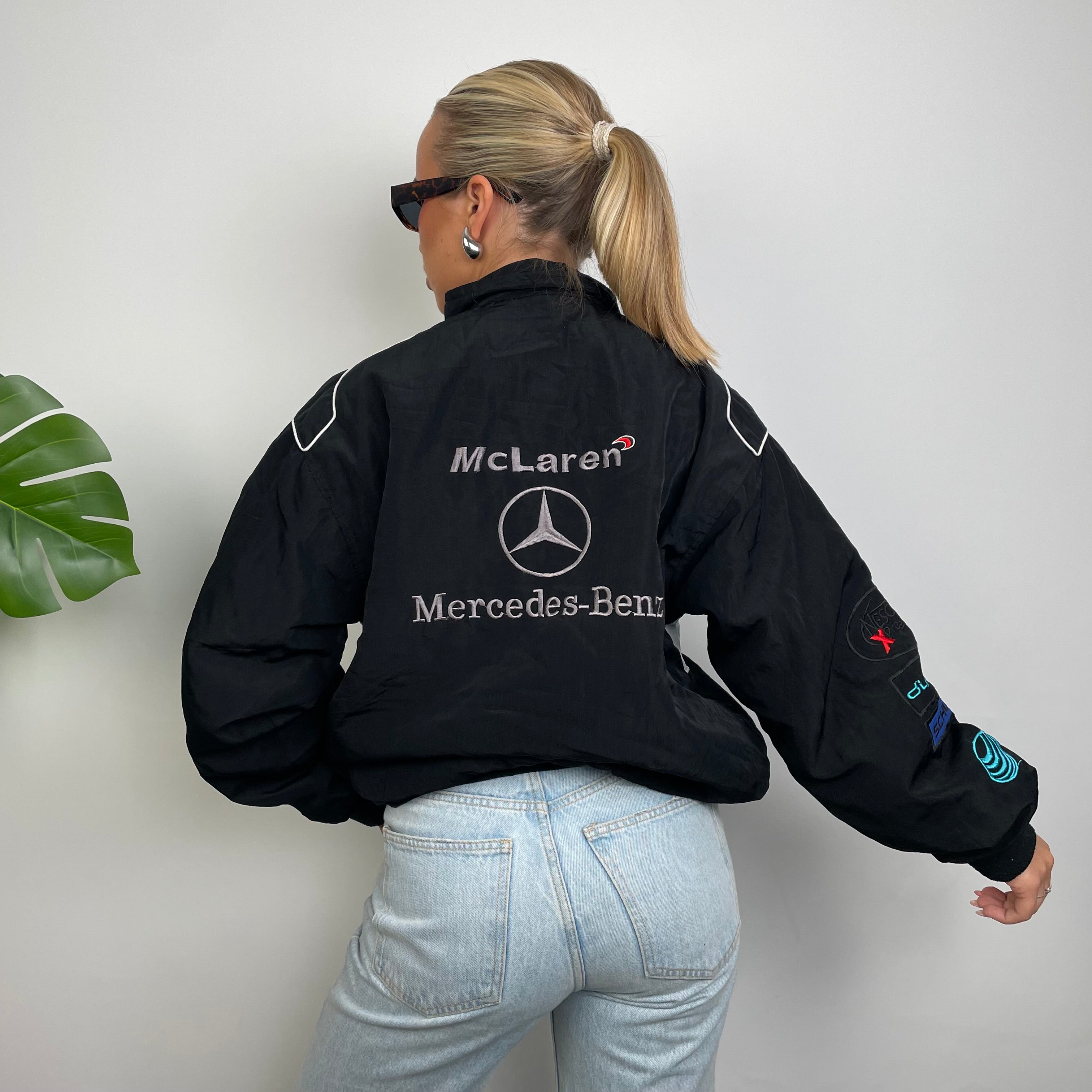 Mercedes Benz X McLaren Black Racing Jacket (M)