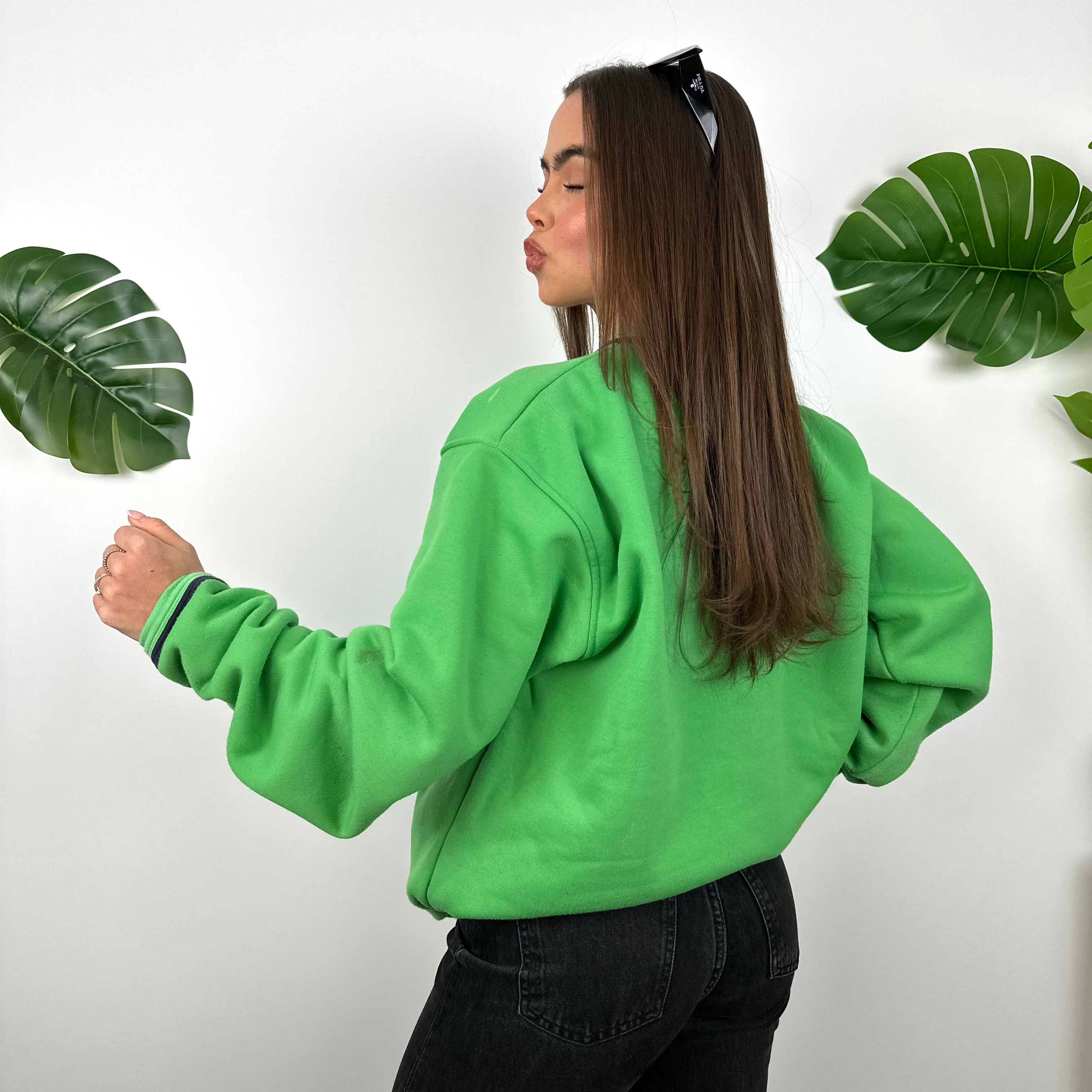 Nike Green Spell Out Sweatshirt (L)