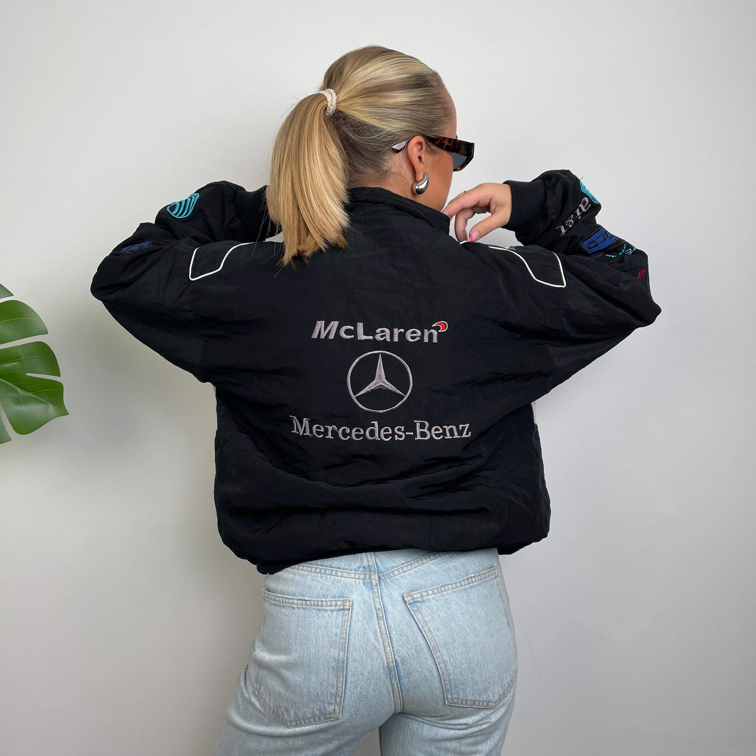 Mercedes Benz X McLaren Black Racing Jacket (M)