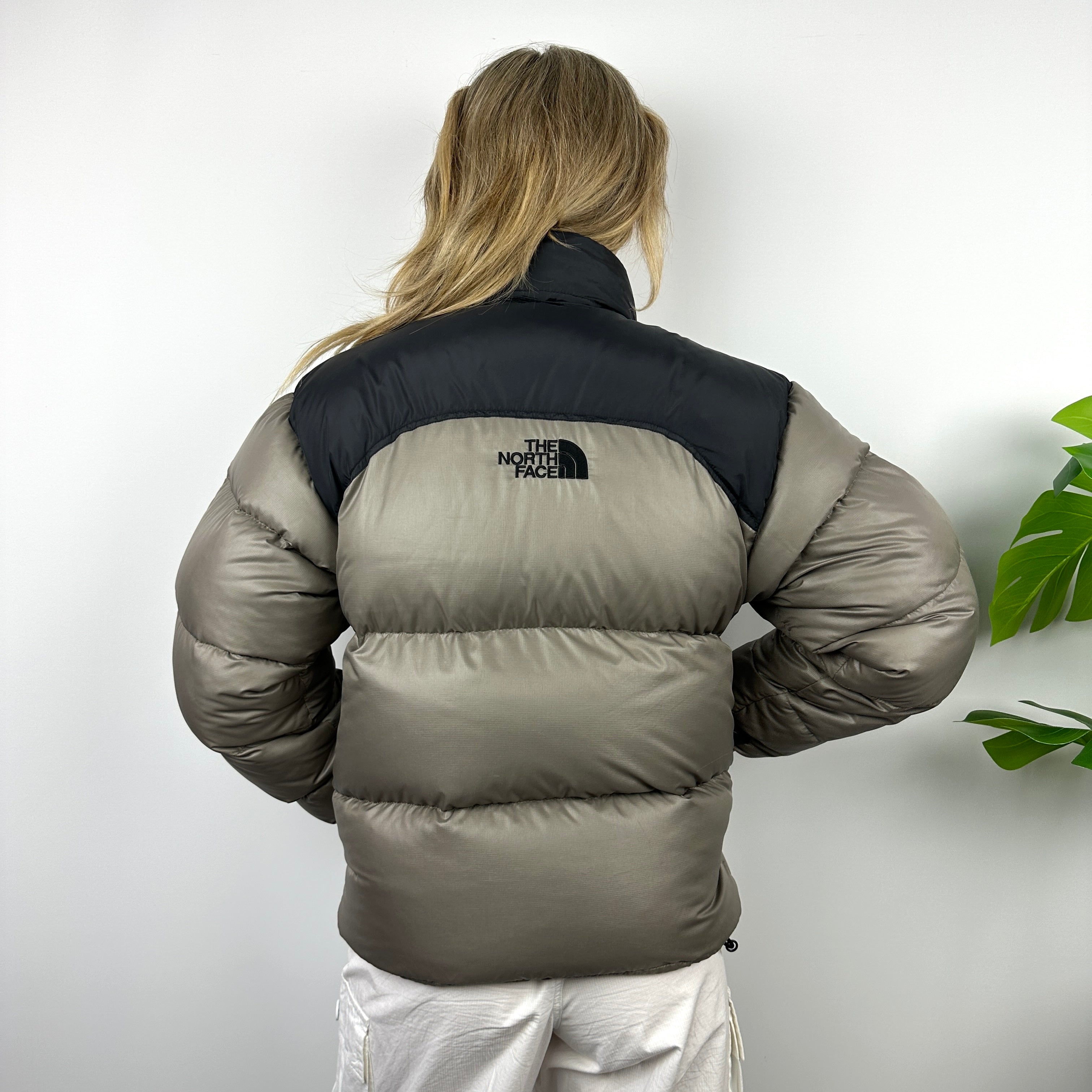 The North Face RARE Grey Puffer Jacket (M)