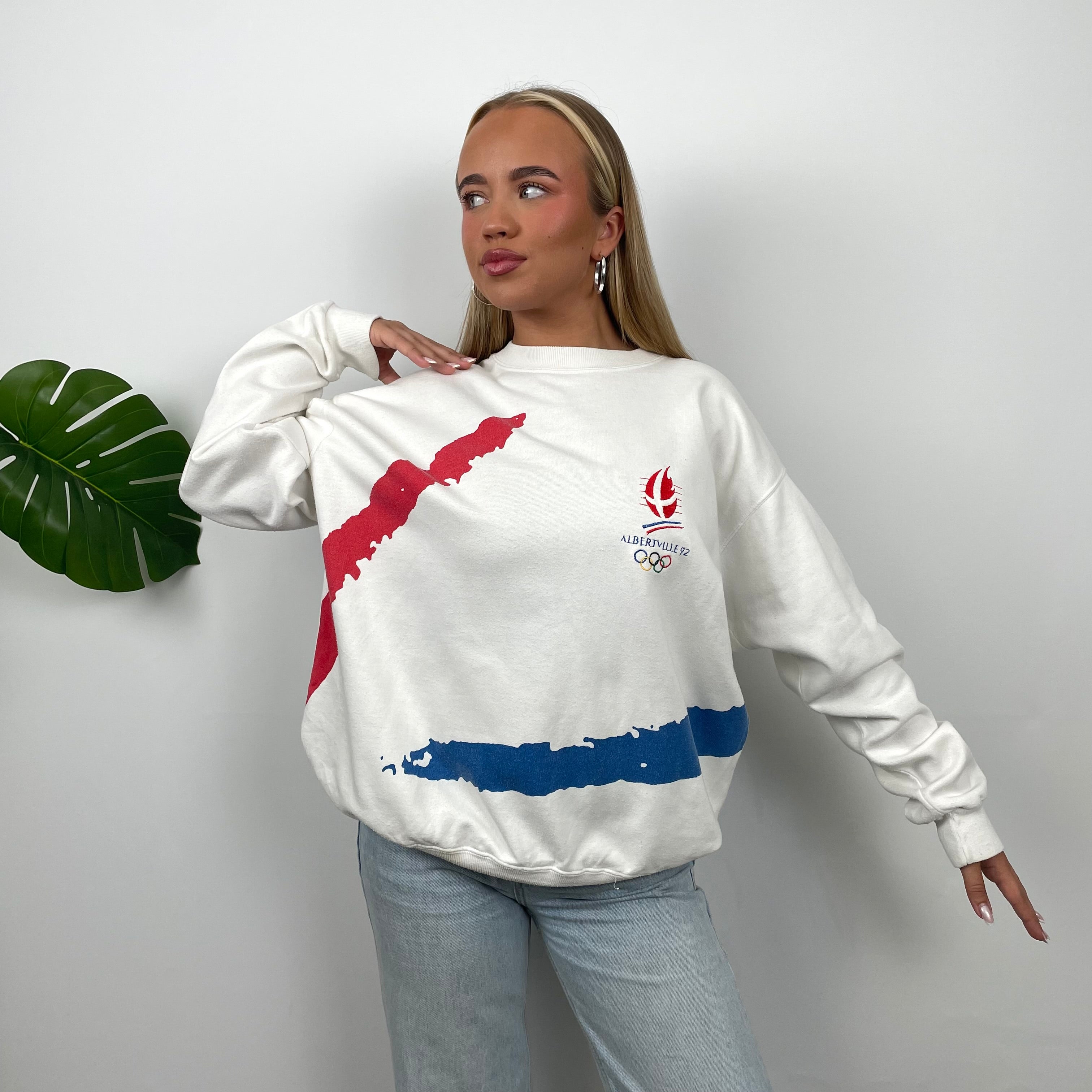 Adidas ULTRA RARE Winter Olympics 1992 Sweatshirt (M)