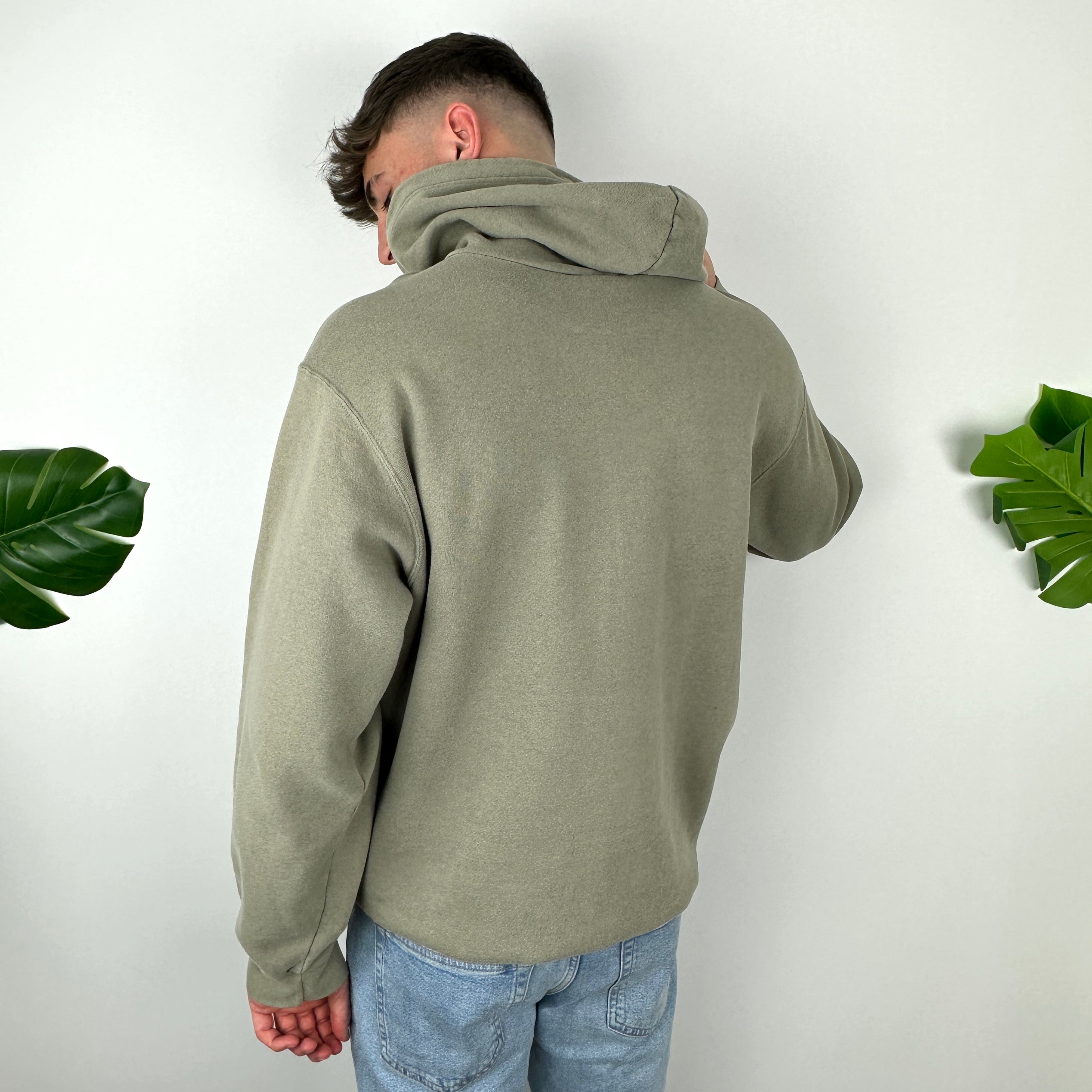 Nike RARE Travis Scott Green Embroidered Swoosh Hoodie (L)