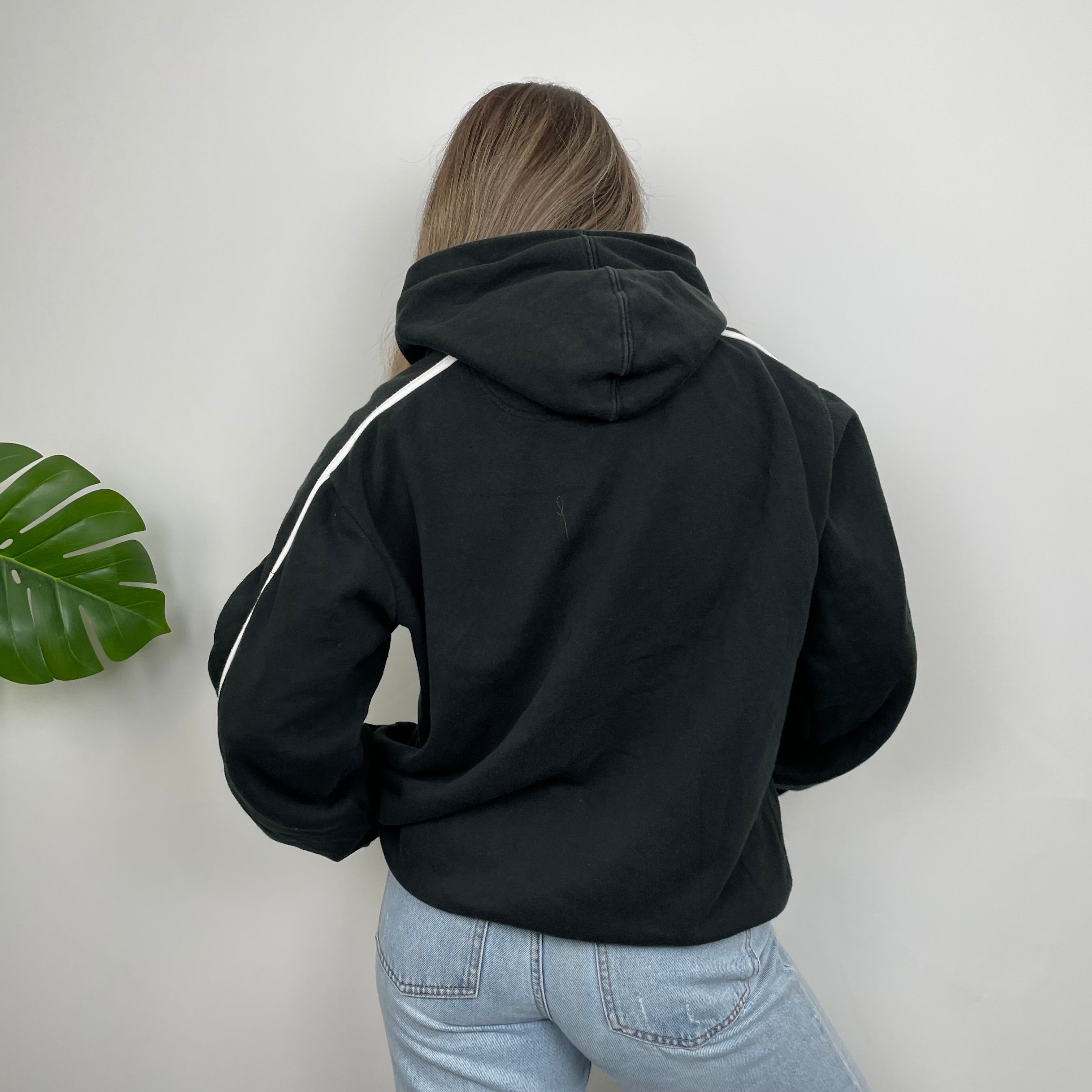 Nike Black Embroidered Spell Out Hoodie (M)