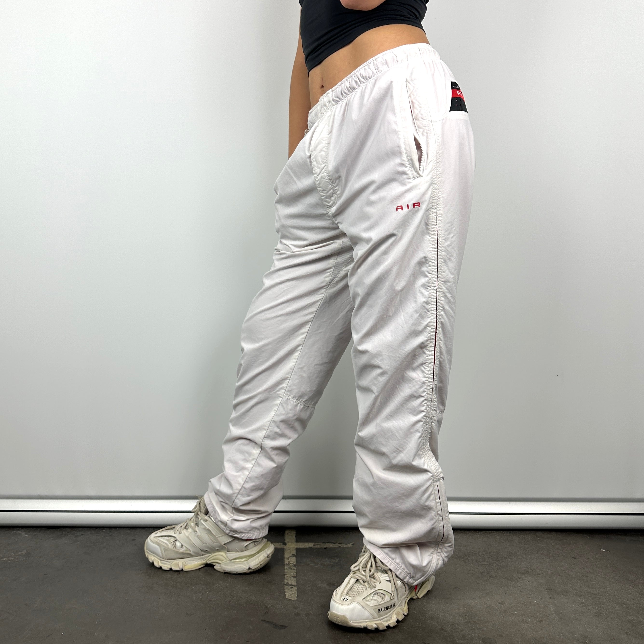 Nike Air White Spell Out Track Pants (M)